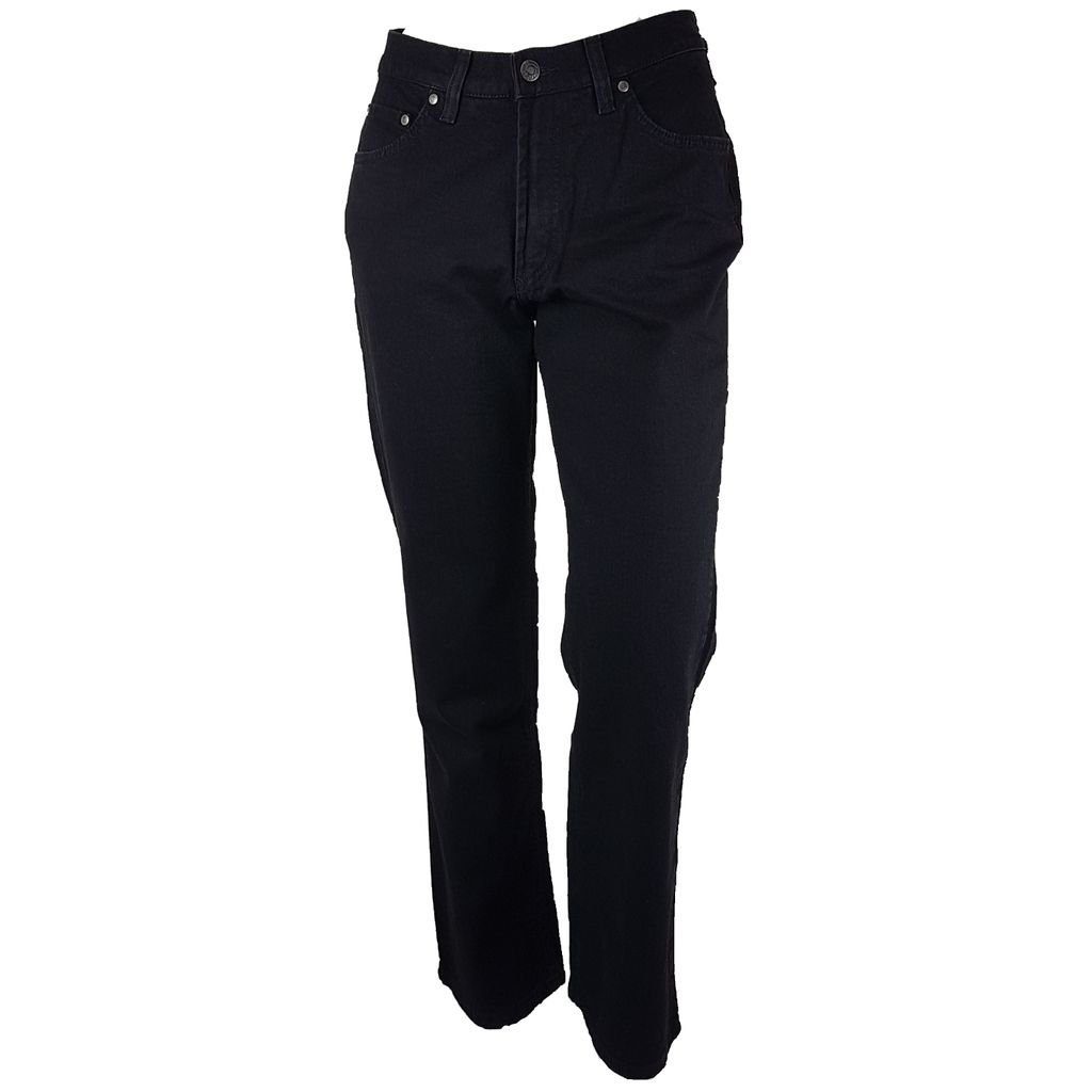 Pioneer Authentic Jeans Straight-Jeans Pioneer Pat Jeans Damen schwarz 99%  Baumwolle Basic-Teil uni 42631