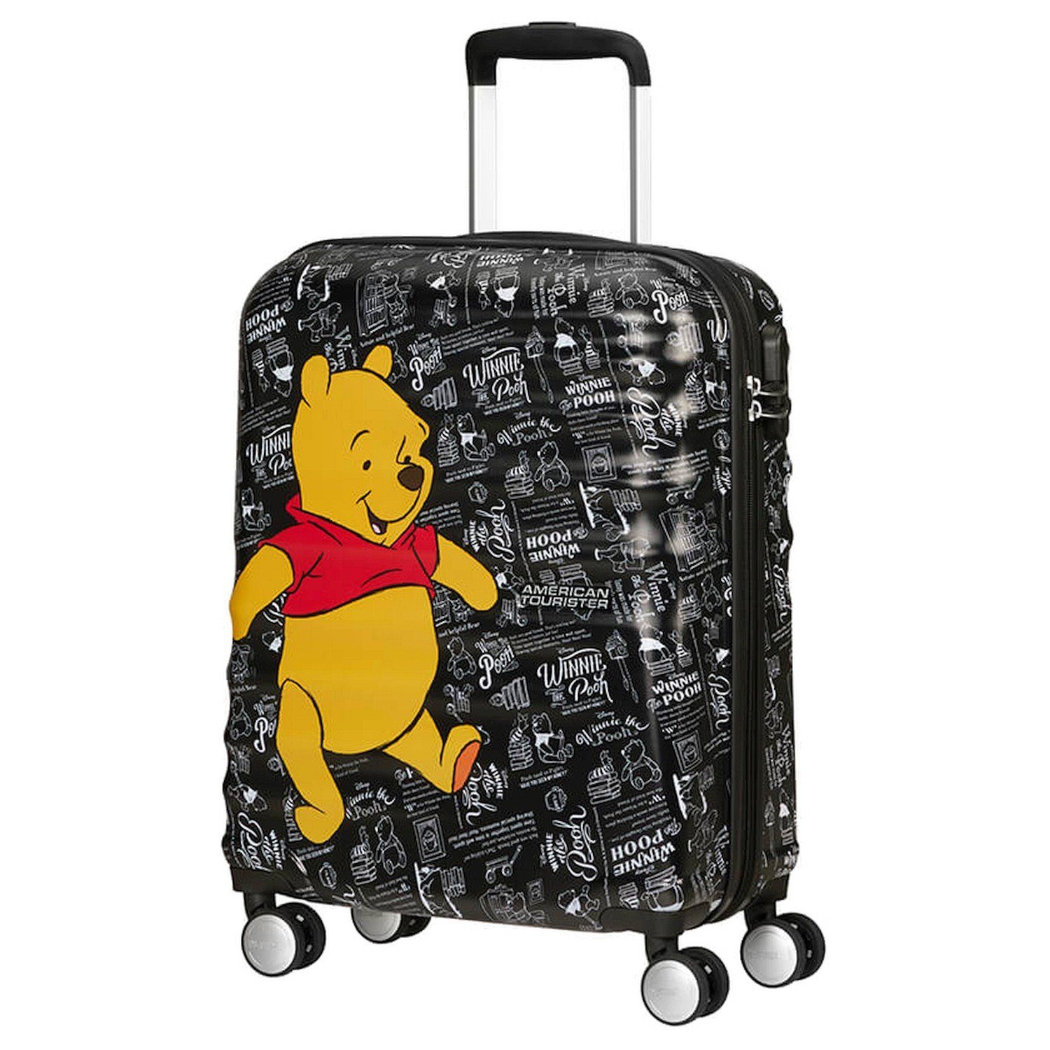 4 American The Handgepäck-Trolley, Tourister® Pooh Rollen Winnie Rollen