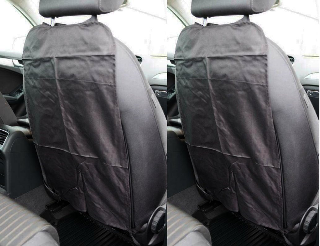 Rückenlehnenschutz 2Stk Kindersitzunterlage Rücksitzorganizer, KFZ EDUPLAY Sitzschoner Auto Rücksitzschoner