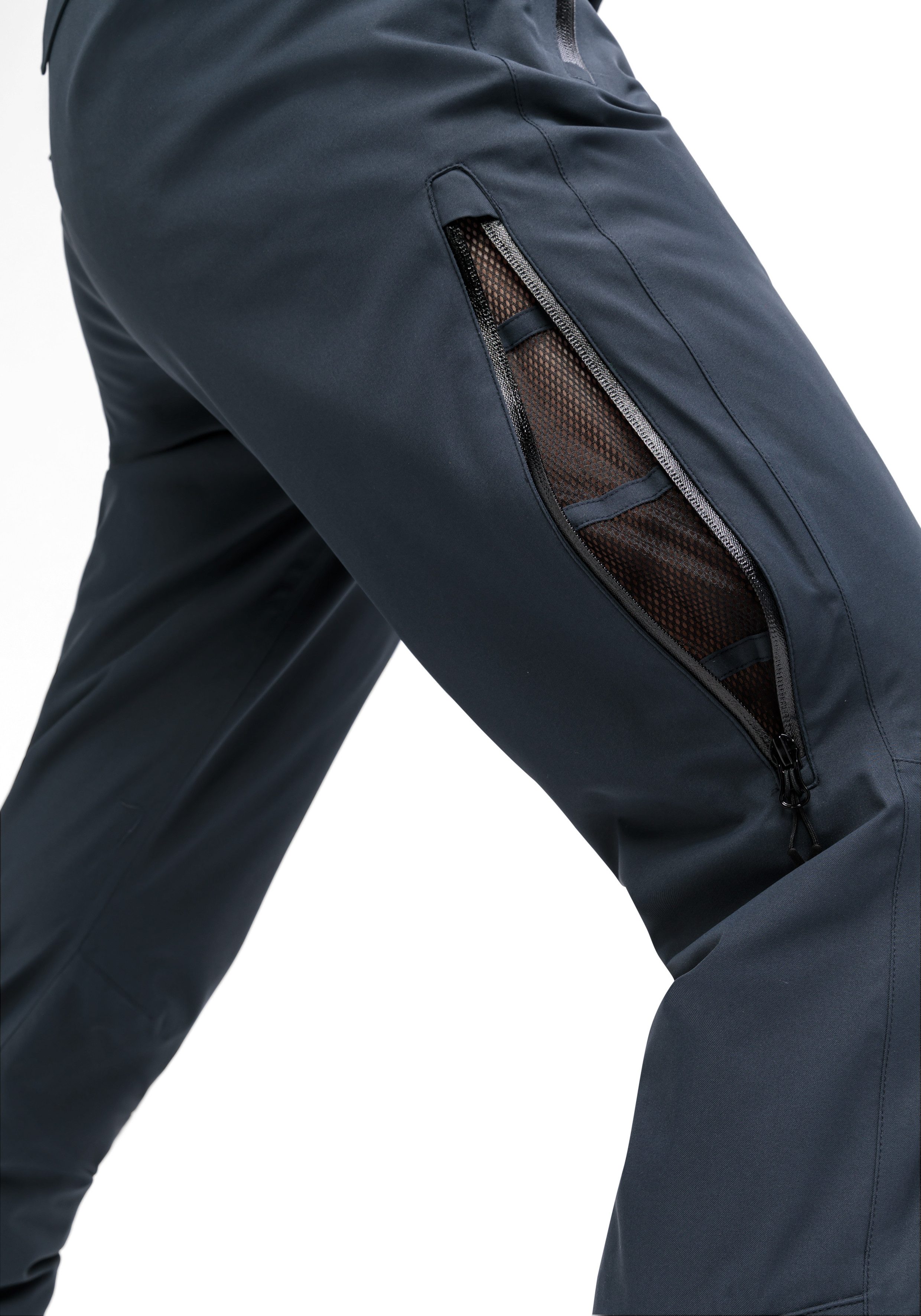 Maier Sports Skihose Anton Vent slim Herren Schneehose mit Hosenträgern, wind/wasserdicht, Slim Fit
