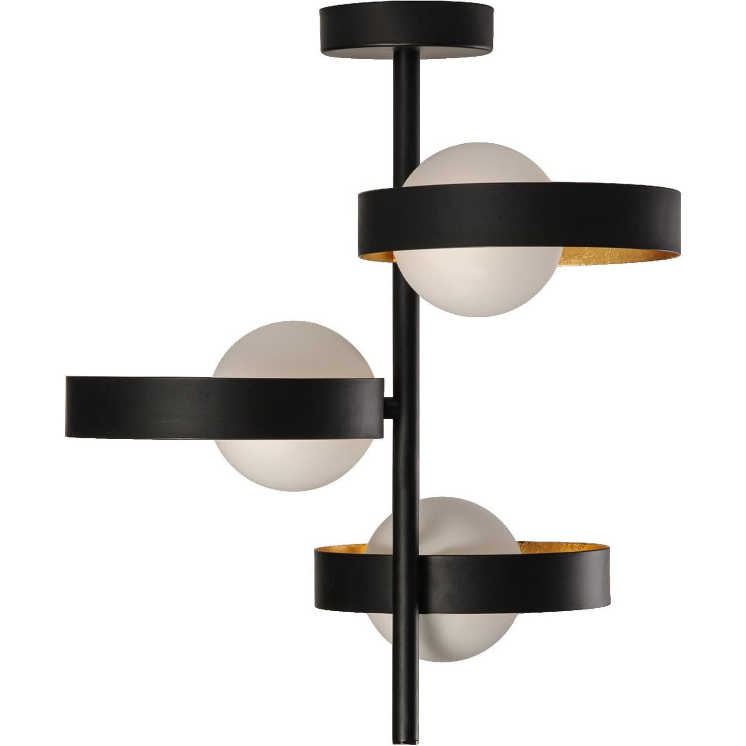 Ledvance Deckenleuchte DECOR Memphis Modern Deckenleuchte G9 Deckenlampe Wohnzimmerlampe, Flurleuchte Innenleuchte Deckenbeleuchtung 3-flammig Lampe