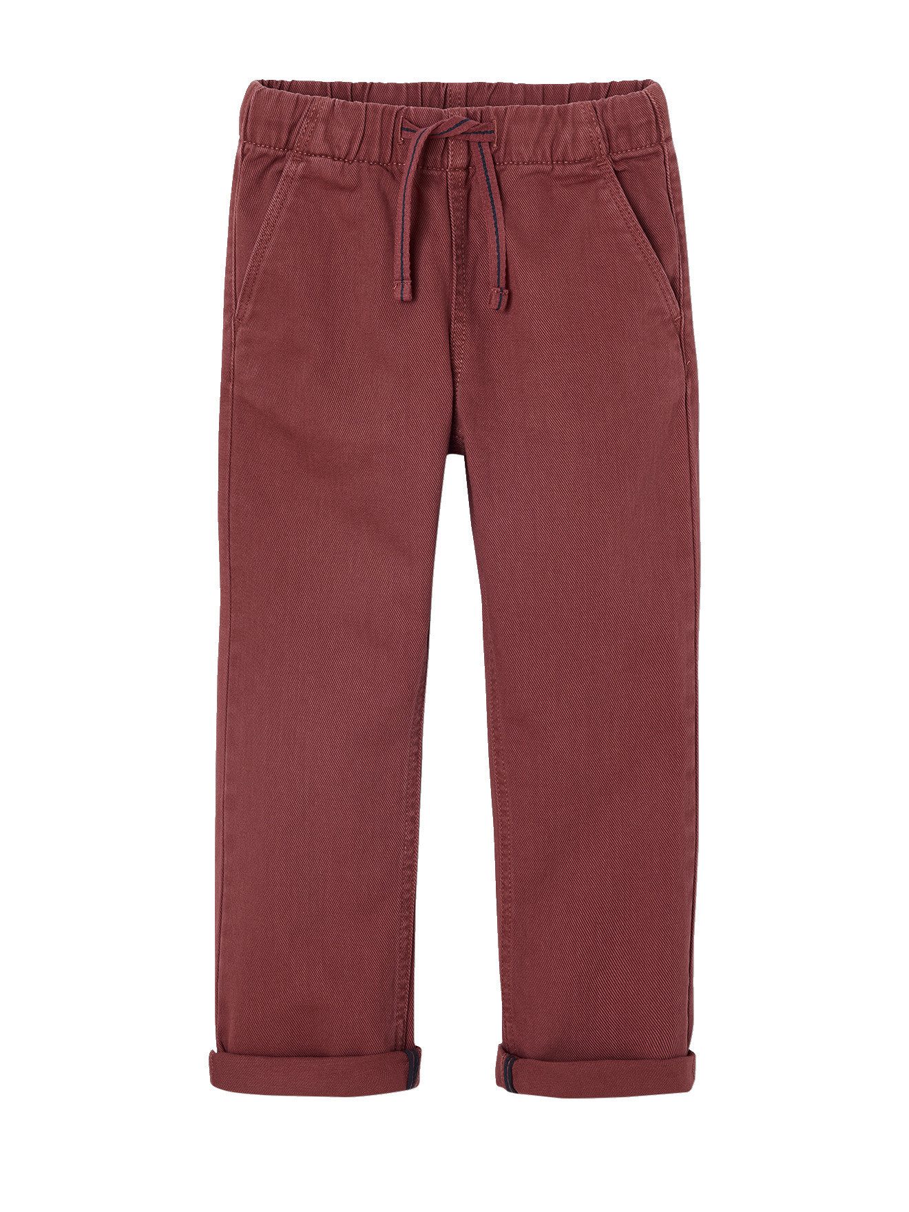 vertbaudet Stoffhose Jungen Hose mit Dehnbund Dehnbund