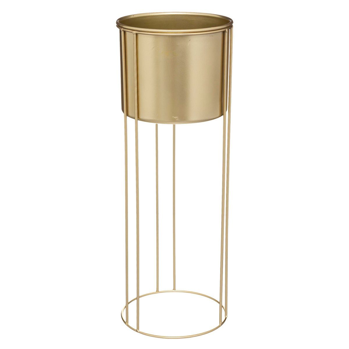 Atmosphera Créateur d'intérieur Blumentopf Blumenständer aus Metall, 2er-Set, 58 cm