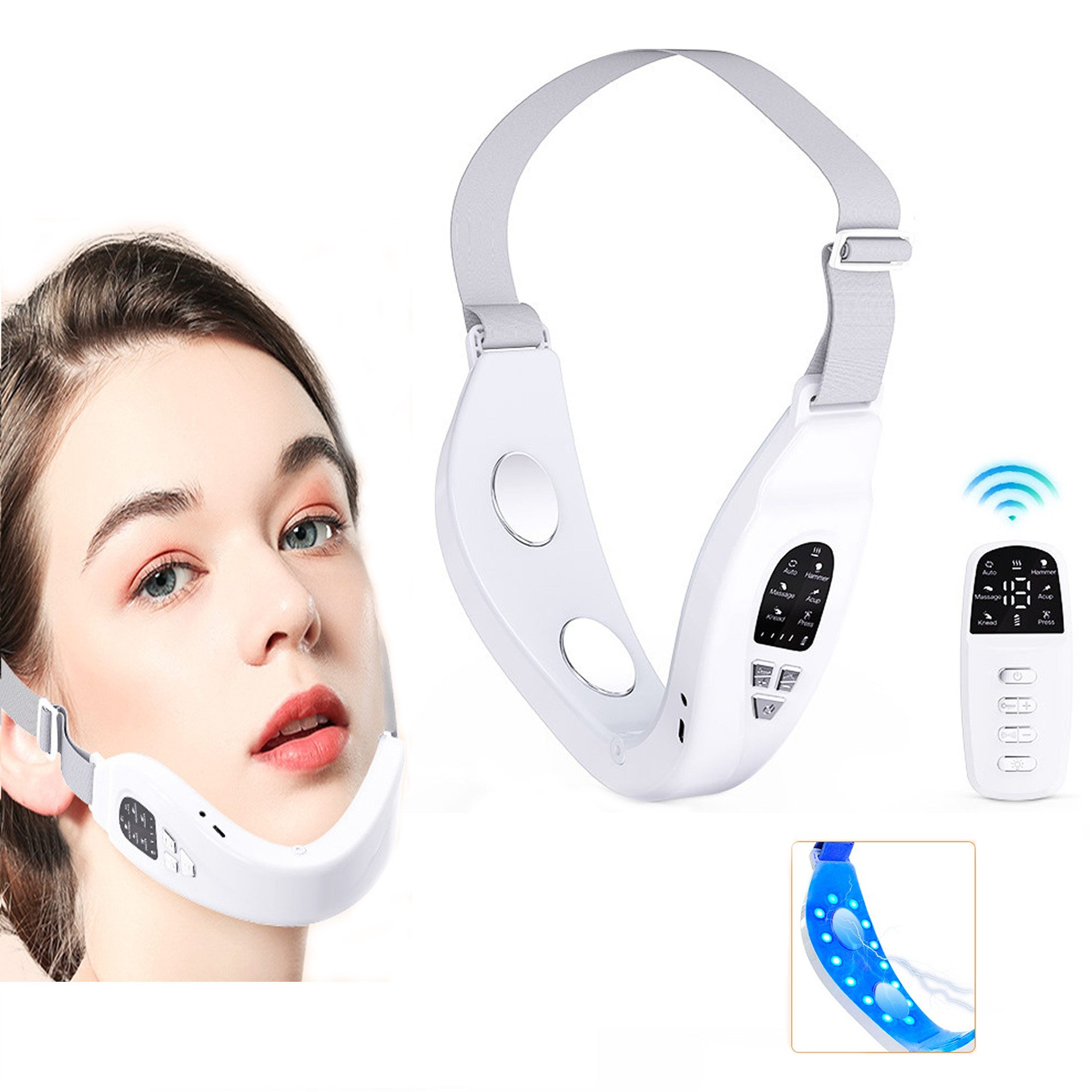 Gesichtsmassagegerät Sonstige Massagegeräte, Schönheitsinstrument, 6 EMS-Massagemodi