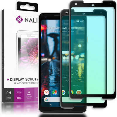 Nalia Schutzfolie Google Pixel 2 XL, (2-Pack) Schutzglas