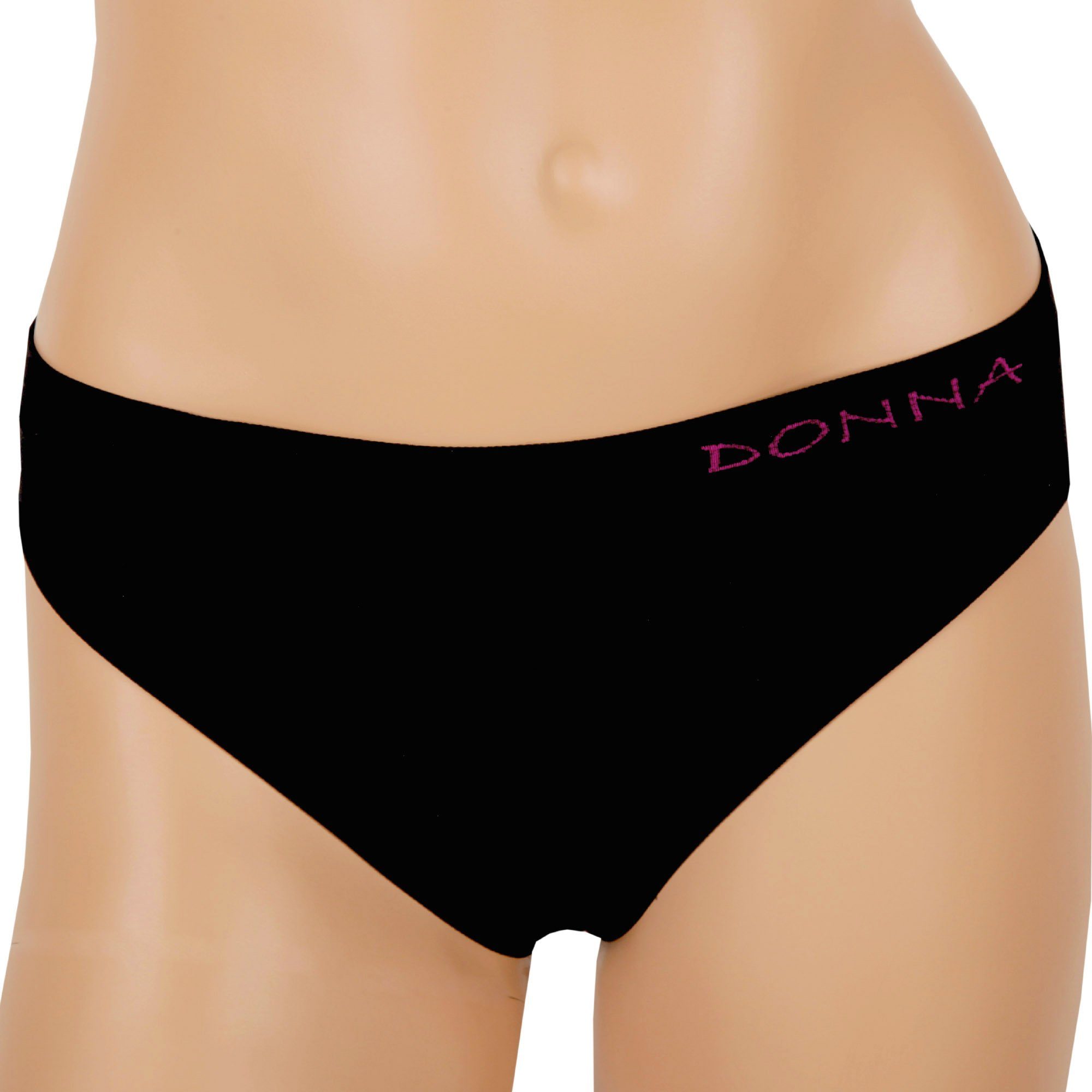 Bestlivings Hüftslip BS-04096 (2-St) Unterhosen Damen 2 / 4er Pack - Seamless Bikinislip - Unterwäsche Komfort Slip Stretch - Taillenslip Schwarz