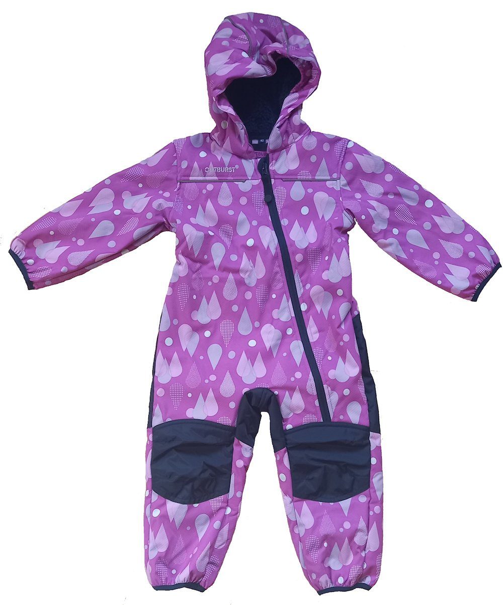 Softshelloverall Outburst Mädchen Softshellanzug Overall Softshelloverall Schneeanzug