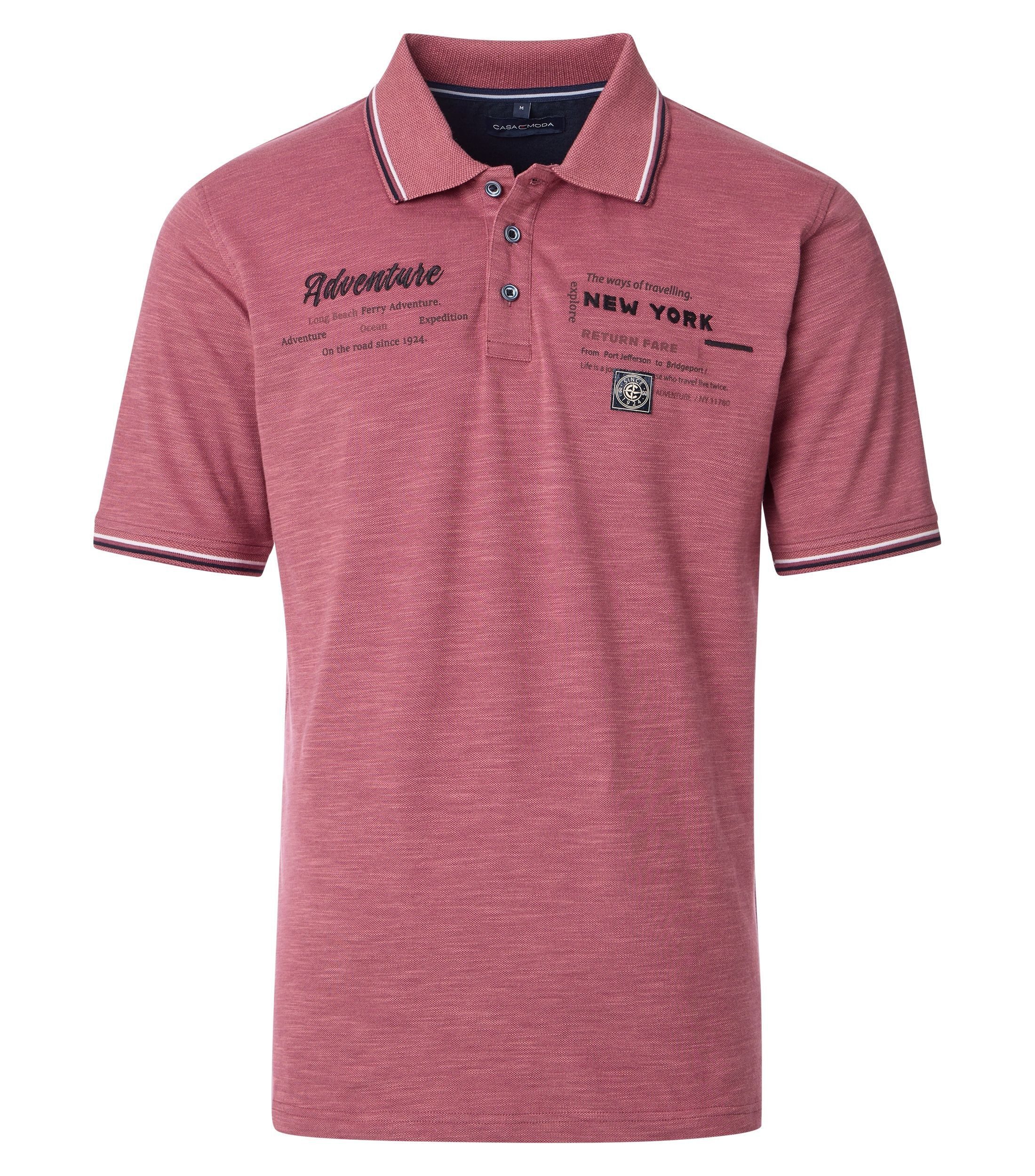 CASAMODA Poloshirt CASAMODA Polo-Shirt Print günstig online kaufen