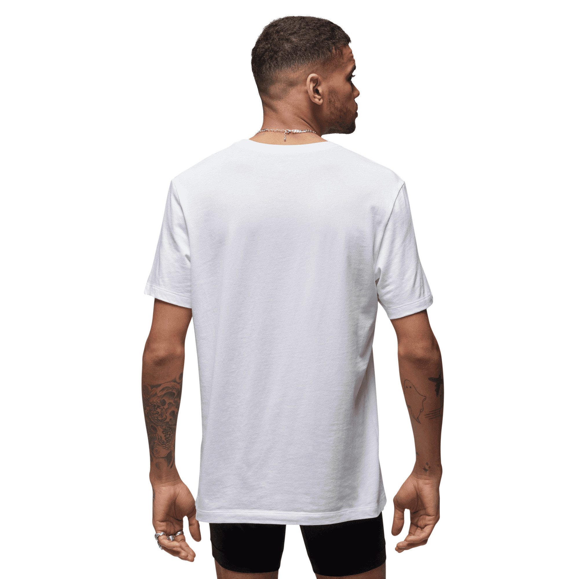 Jordan T-Shirt JHM FLIGHT BASE TEE 2PK (Packung, 2-tlg) sportlicher Stil, für Arbeit, Fitnessstudio und Freizeit