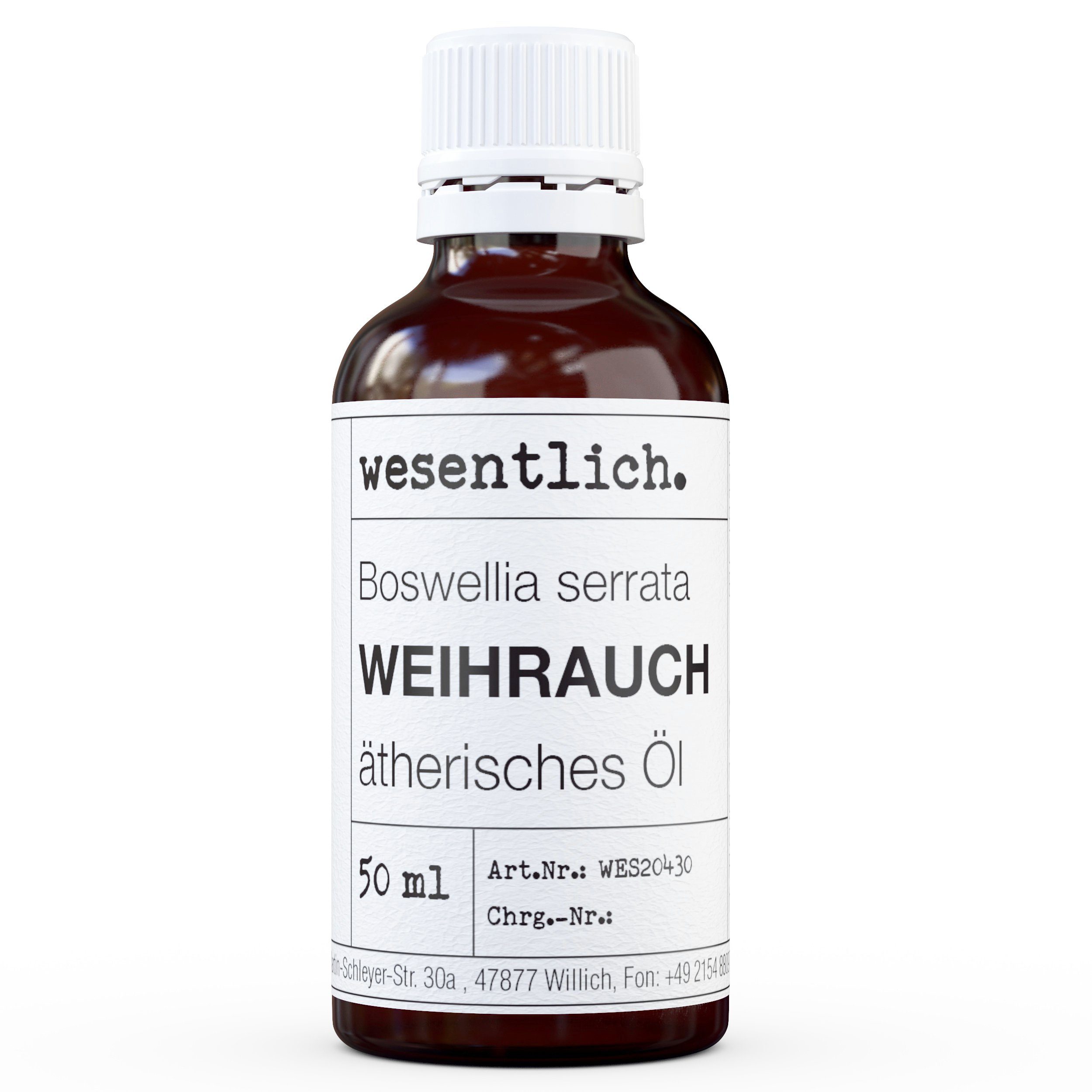 wesentlich. Duftlampe Weihrauch 50ml - ätherisches Öl