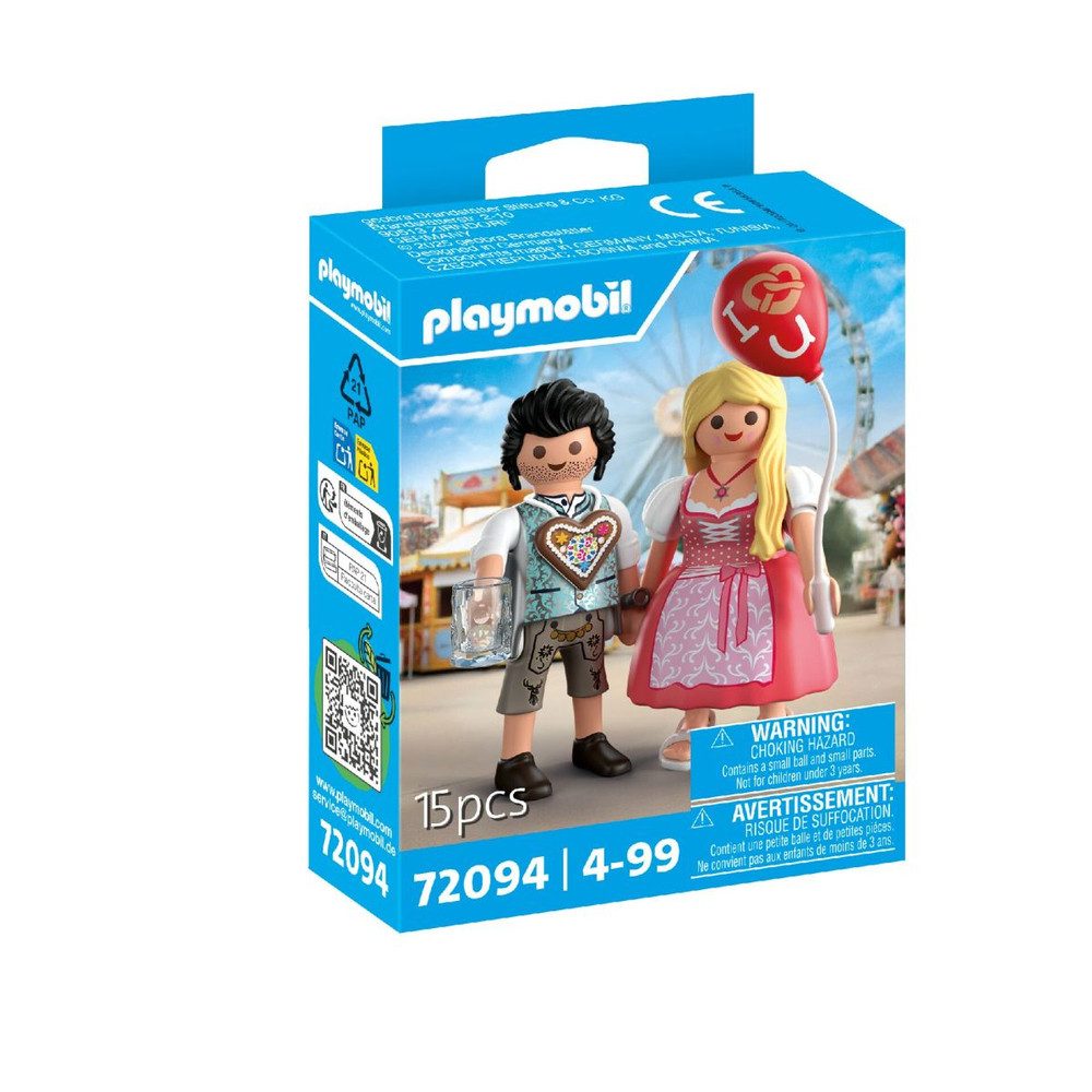 Playmobil® Playmobil® 72094 - Trachtenpaar Konstruktions-Spielset günstig online kaufen