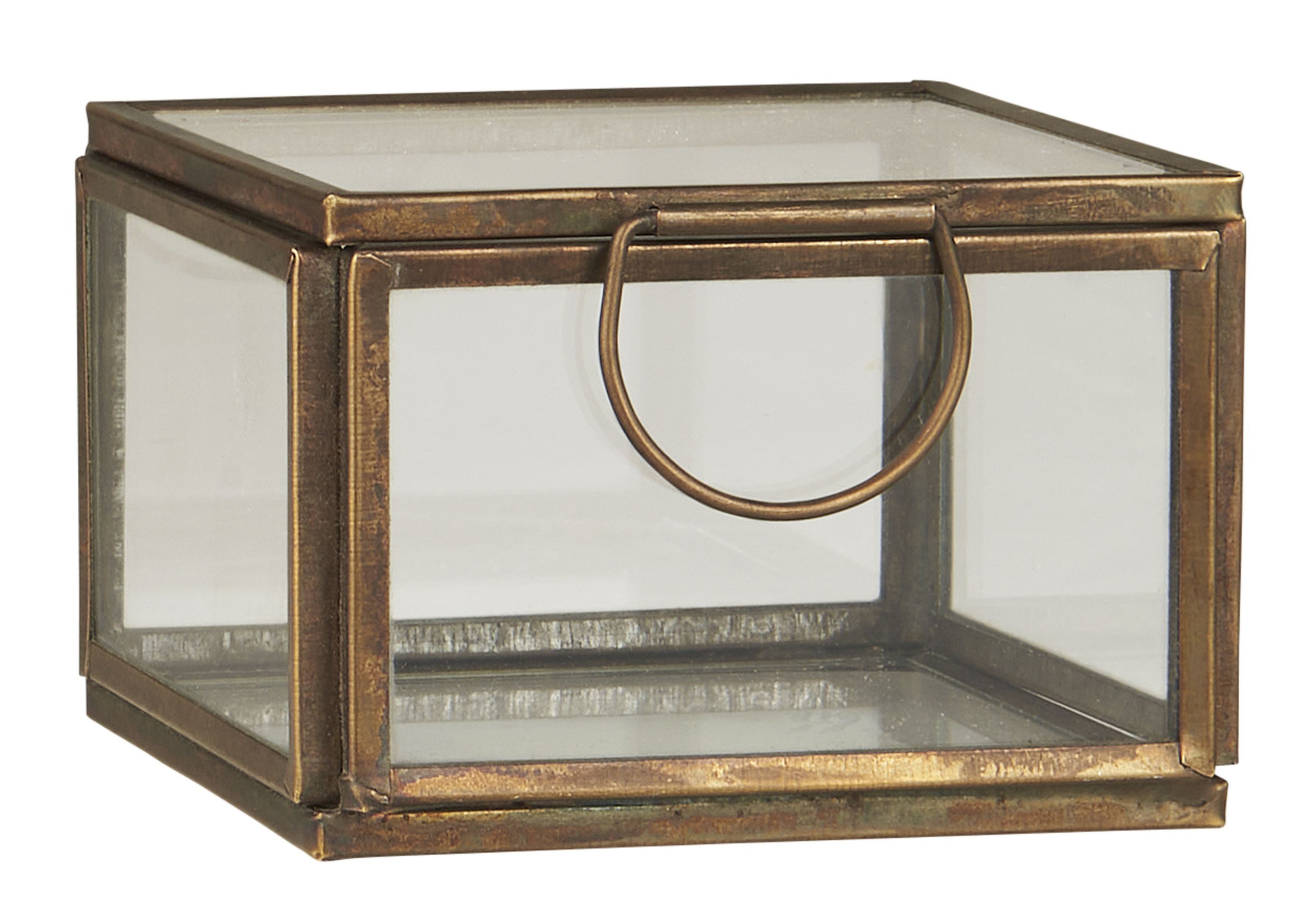 Ib Laursen Aufbewahrungsbox Ib Laursen Glasbox Utensilienbox Glas Schachtel günstig online kaufen