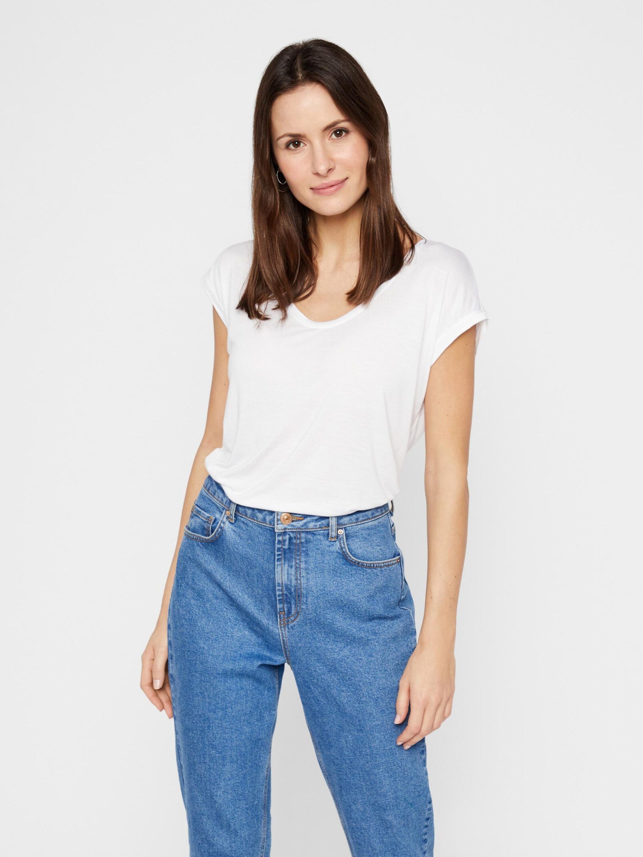 pieces T-Shirt Billo (1-tlg) Plain/ohne Details günstig online kaufen