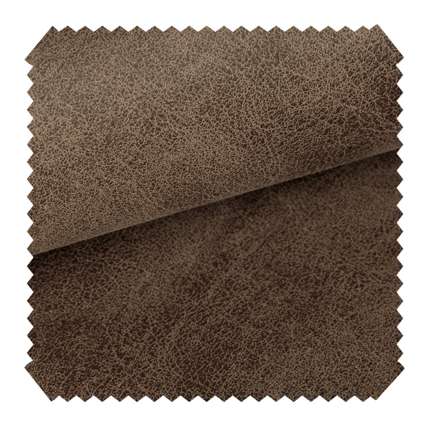 novely® Stoff exquisit ETERNITY Vintage Antiklederoptik Möbelstoff, Velours-Kunstleder, Schwer Entzündbar, Meterware, 1lfm