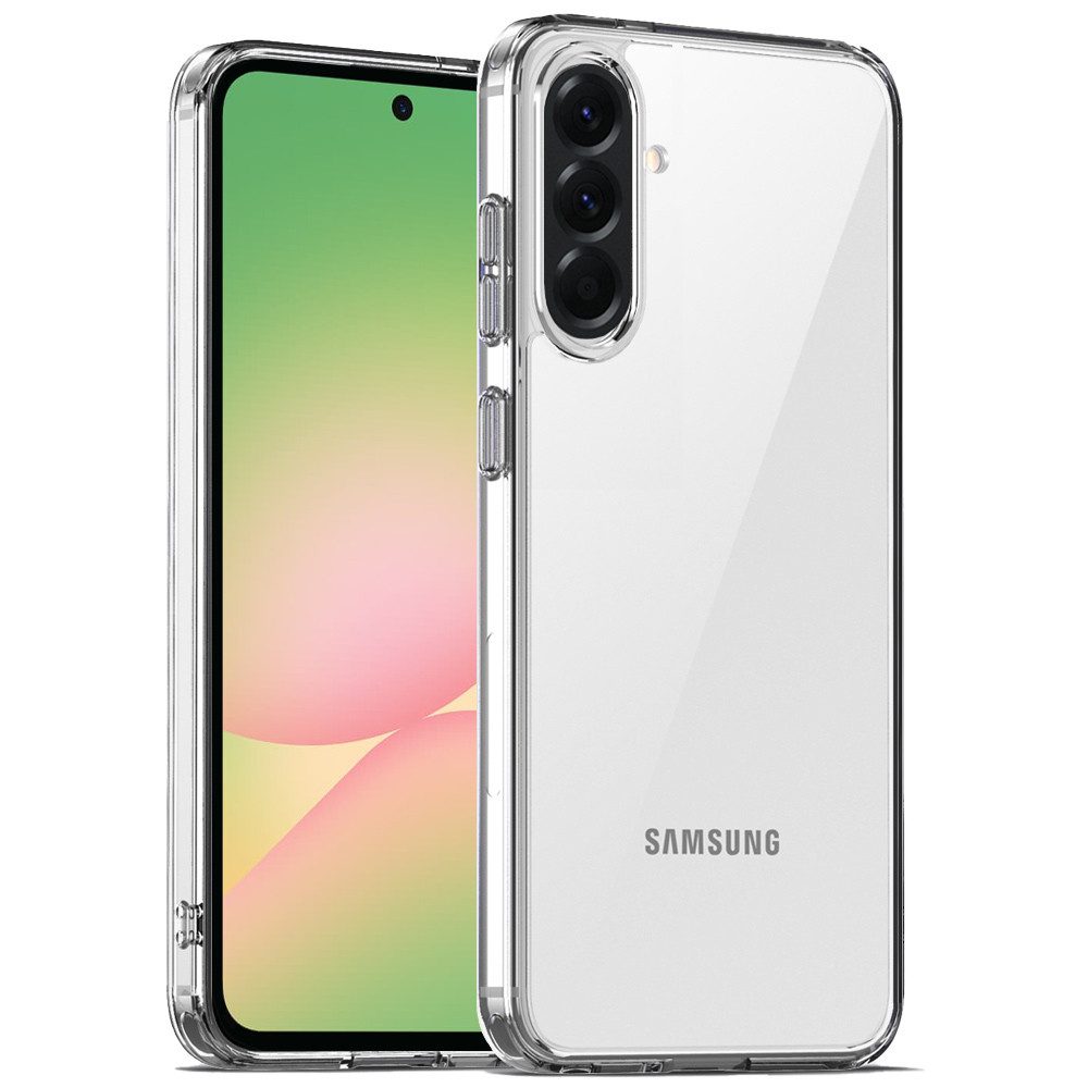 FITSU Handyhülle Transparente Hülle für Samsung Galaxy A56 Handyhülle Case 6,5 Zoll, Durchsichtige Schutzhülle für Samsung Galaxy A56 Hybrid Case Cover