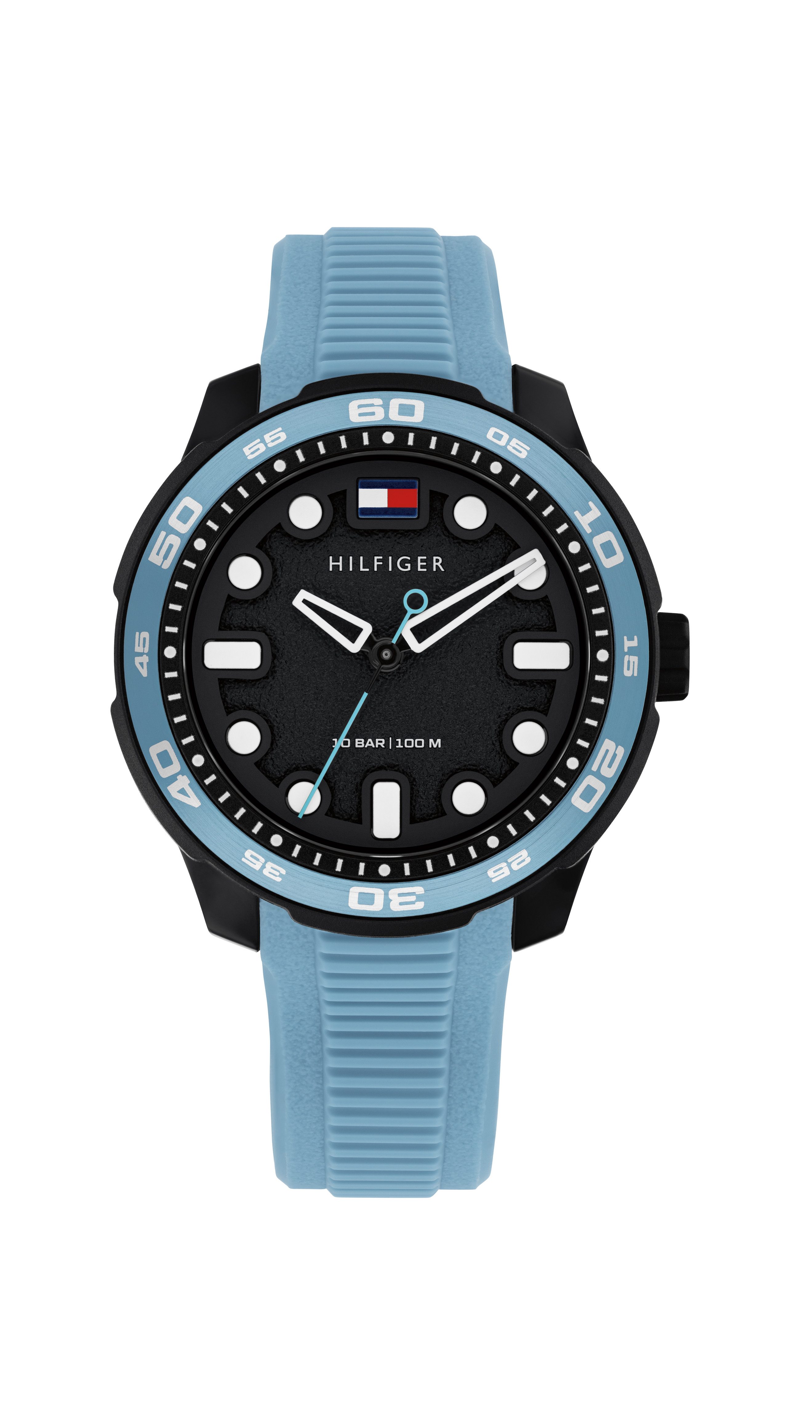 Tommy Hilfiger Quarzuhr TH-REGATTA 1720056, Armbanduhr, Damenuhr, Herrenuhr, Silikonarmband, analog