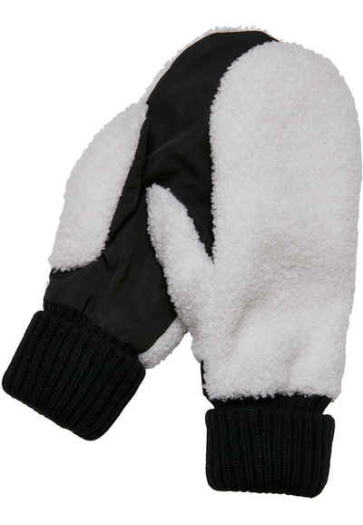 URBAN CLASSICS Baumwollhandschuhe Urban Classics Unisex Basic Sherpa Gloves