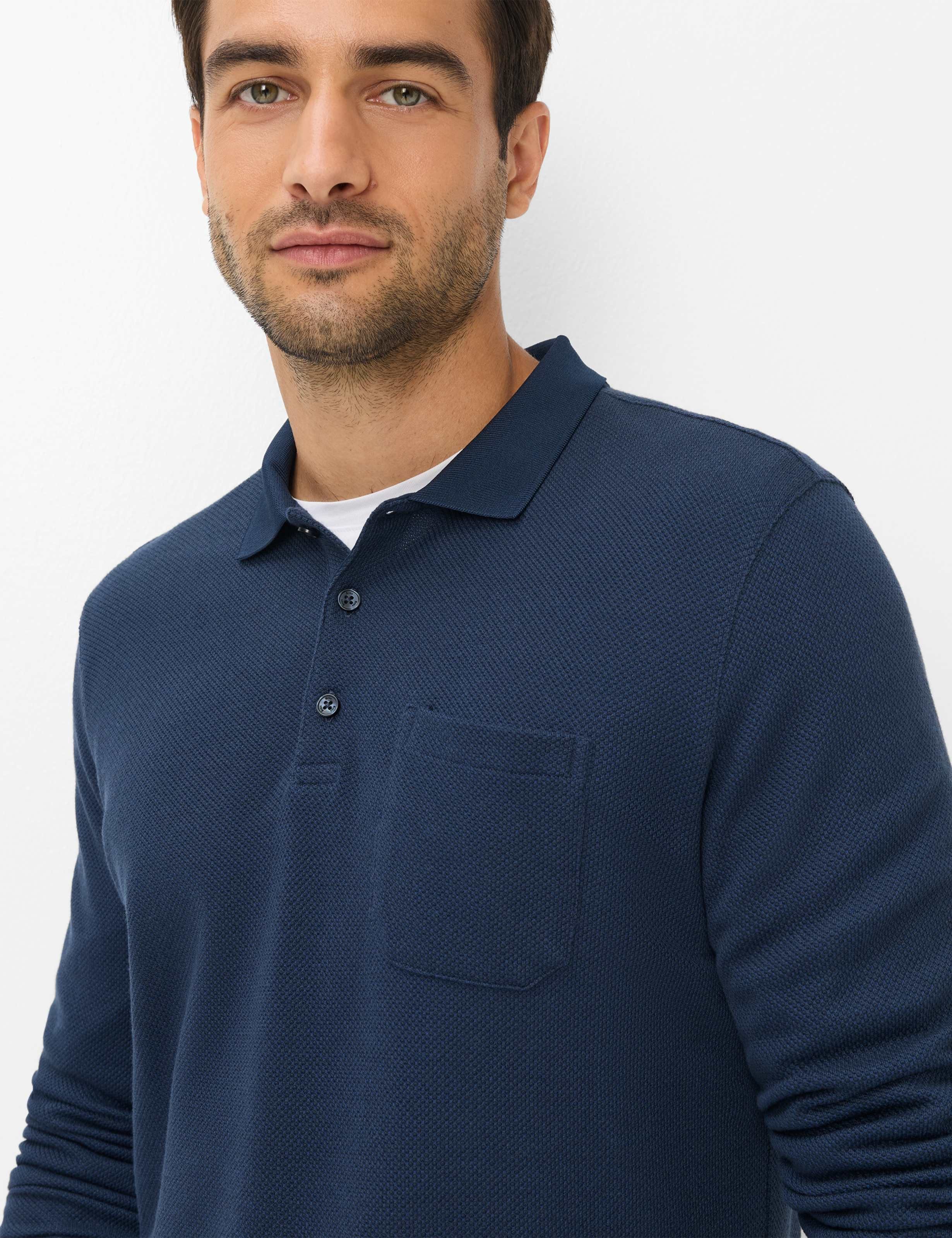 Brax Poloshirt Style PHARELL Easy Care: Poloshirt im Baumwollmix – Bild 4 von 5