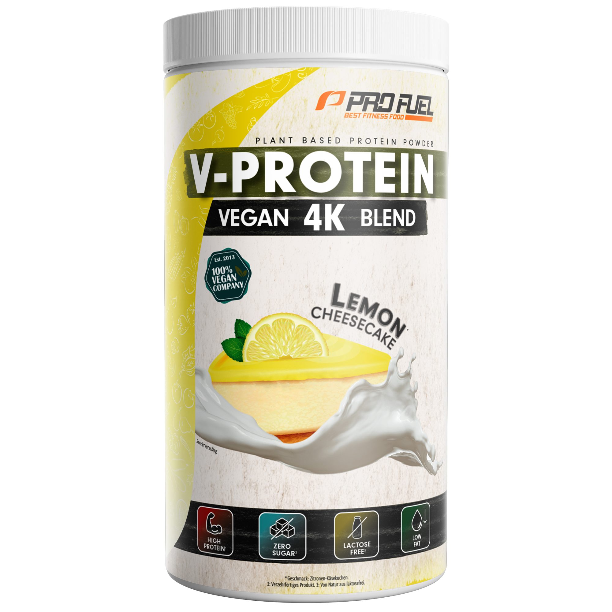 ProFuel ProFuel V-PROTEIN vegan 4K blend 750g Pulver, 750.0 g