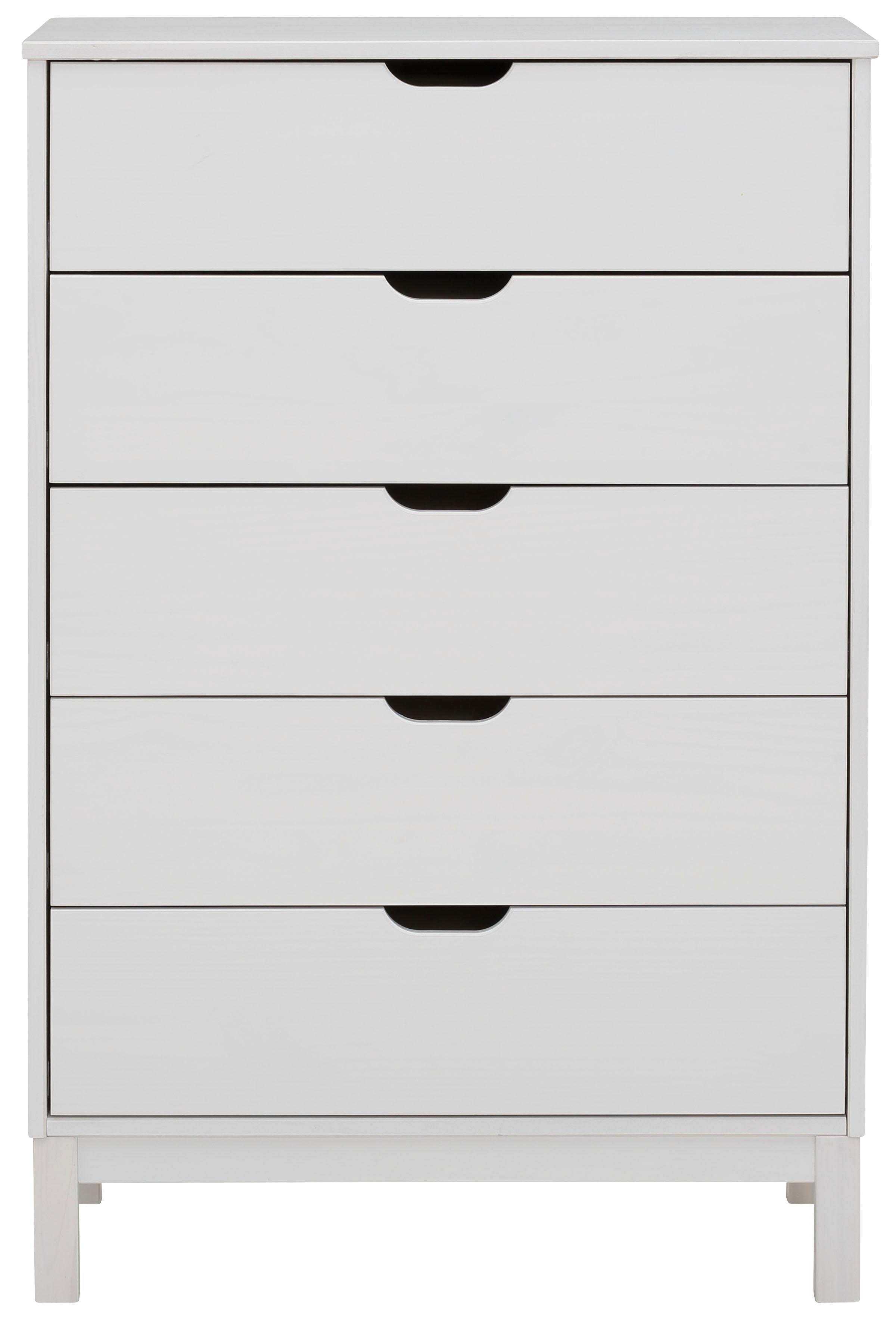 OTTO home Kommode Post, massives Kiefernholz, mit vielen Stauraummöglichkeiten, Breite 76 cm