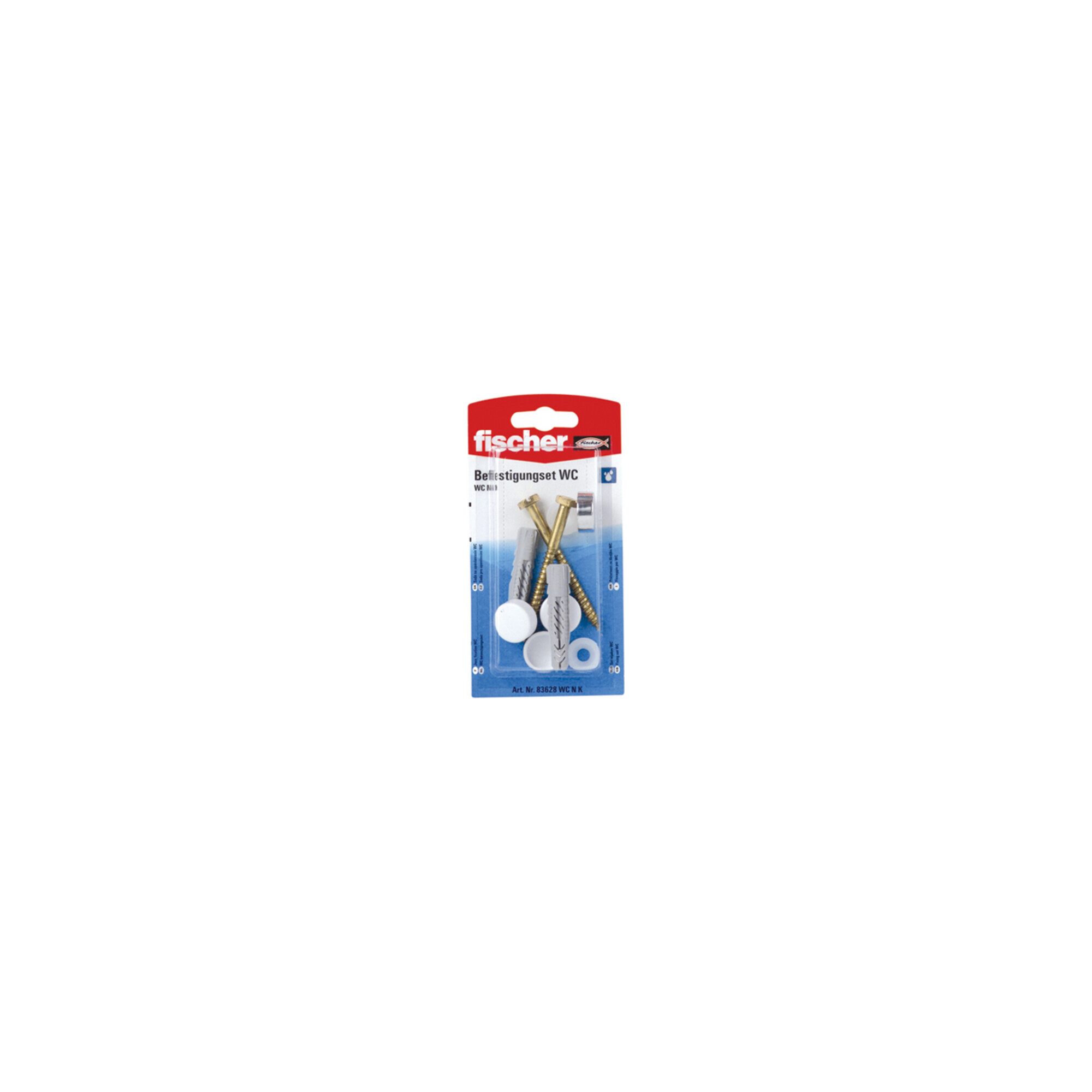 fischer Schrauben- und Dübel-Set fischer Befestigungs-Set WC N K SB-Karte 5 Stk