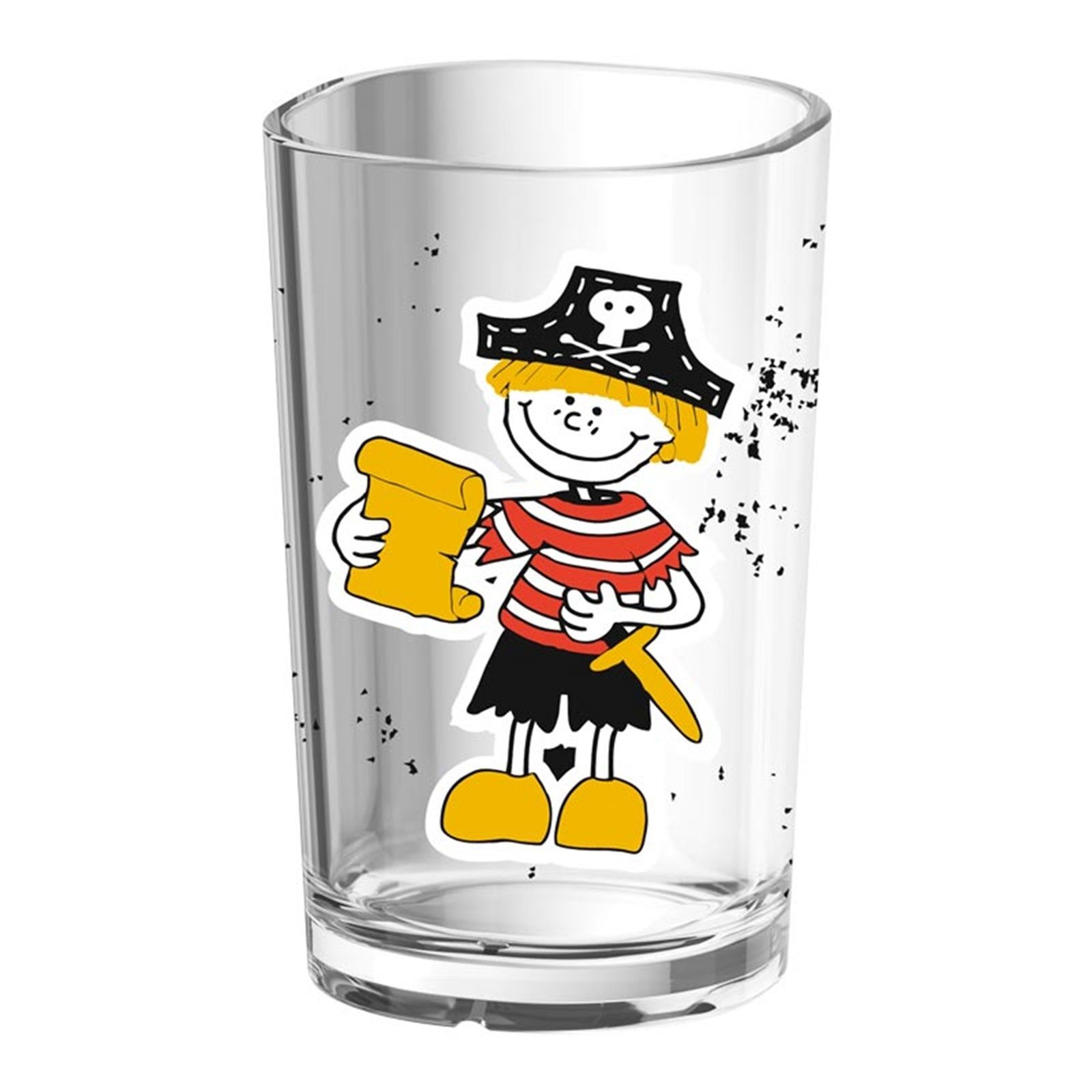 Emsa Kinderbecher Kinderglas Pirat, Glas