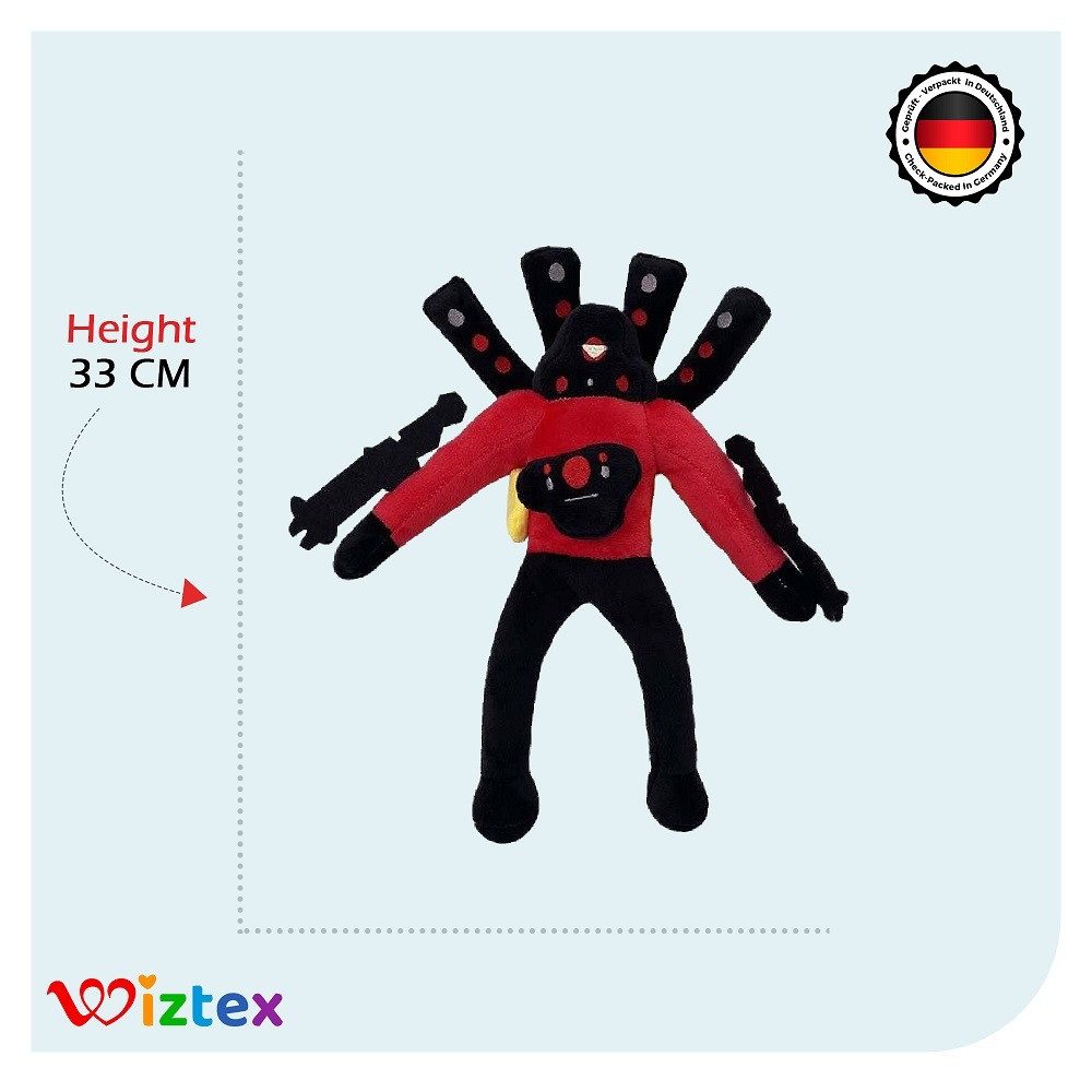 Wiztex Kuscheltier Speaker Man Plüschfigur - günstig online kaufen