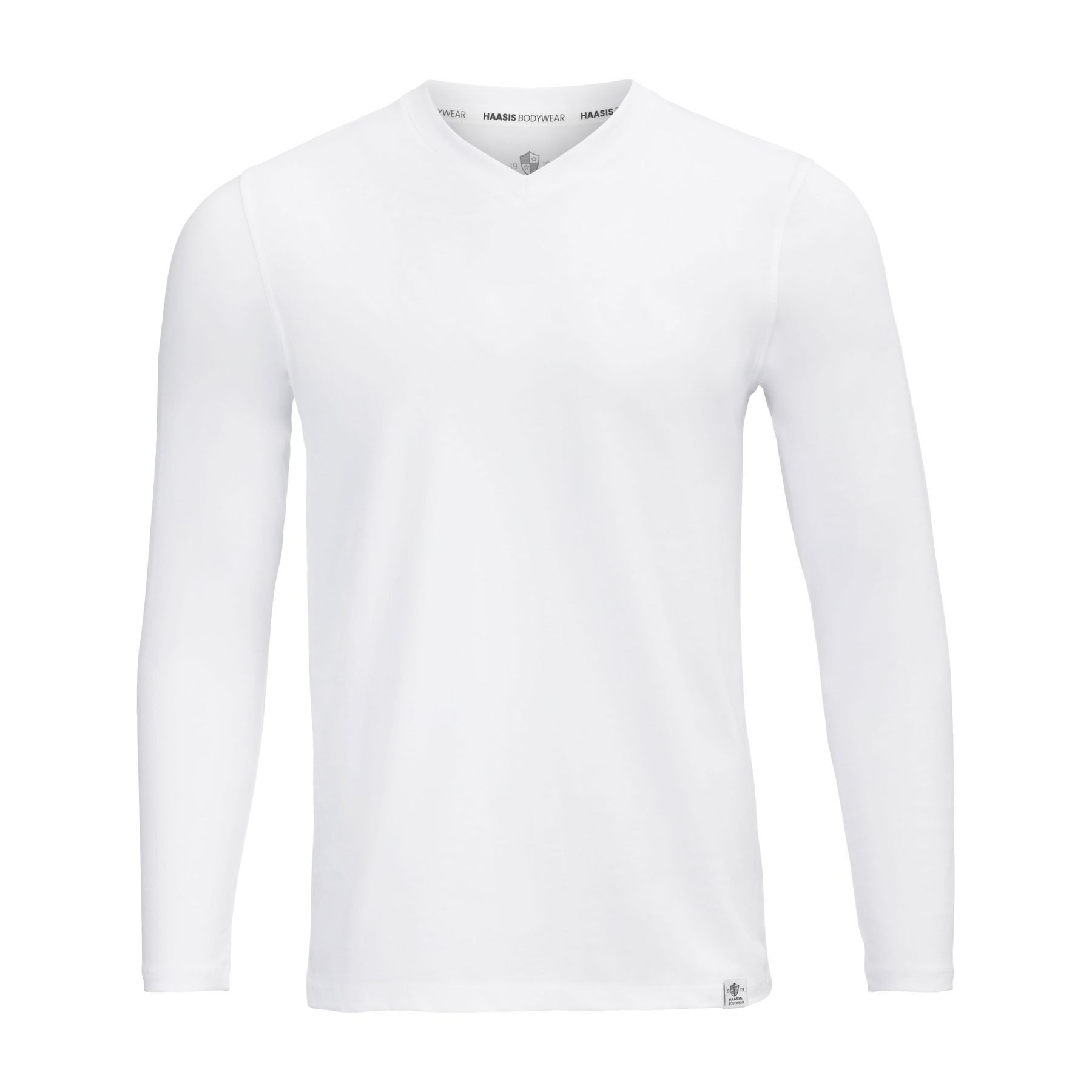 HAASIS Bodywear 1919 Langarmshirt 77110063-weiss (1-tlg) günstig online kaufen