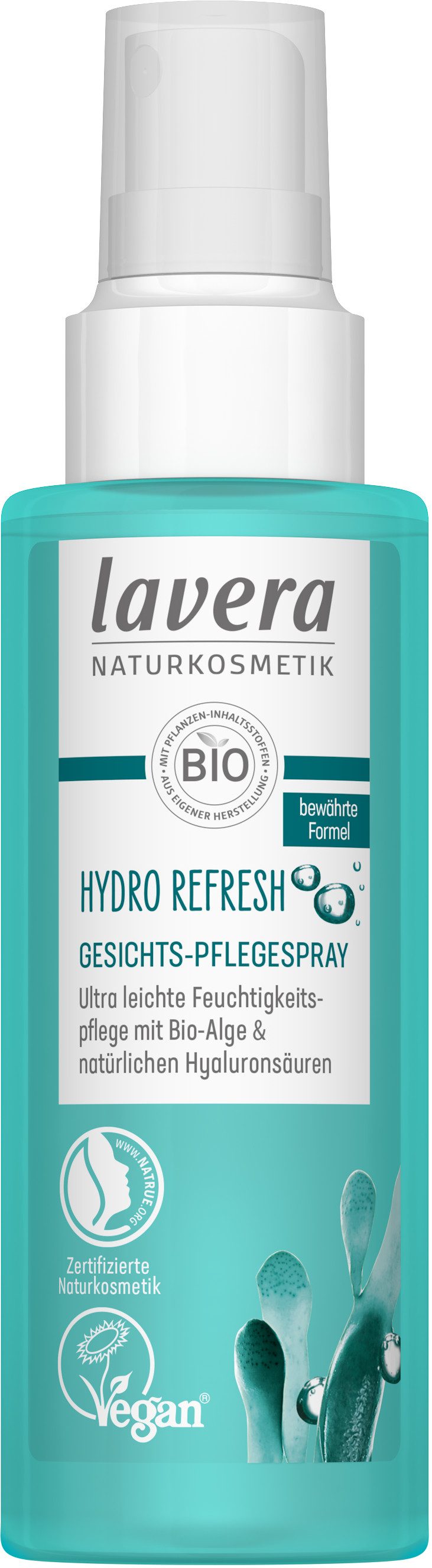 lavera Gesichtspflege Hydro Refresh Gesichtspflegespray, 1-tlg.