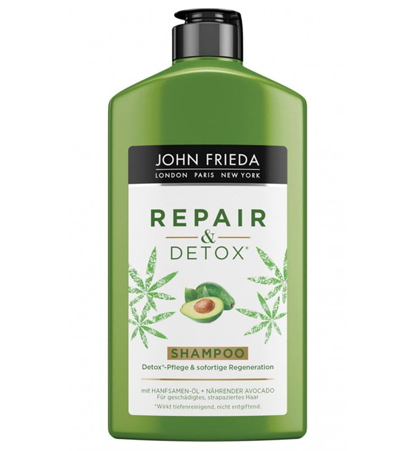 BURI Haarshampoo 24x John Frieda Shampoo 250ml Cleanse&Repair Haar Pflege Damen Glanz, 24-tlg.