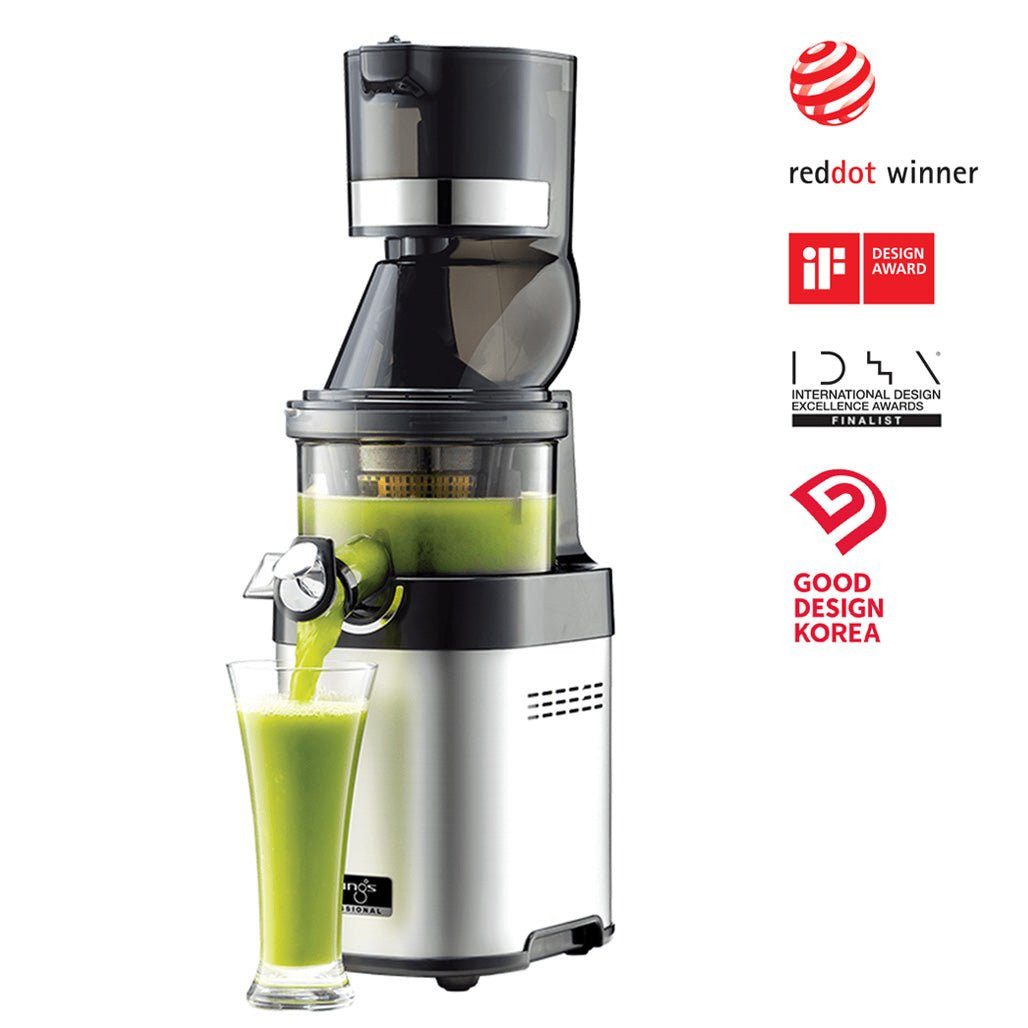 Kuvings Slow Juicer Whole Slow Juicer Chef CS600, 200,00 W, Mastizierender Kaltpress-Entsafter