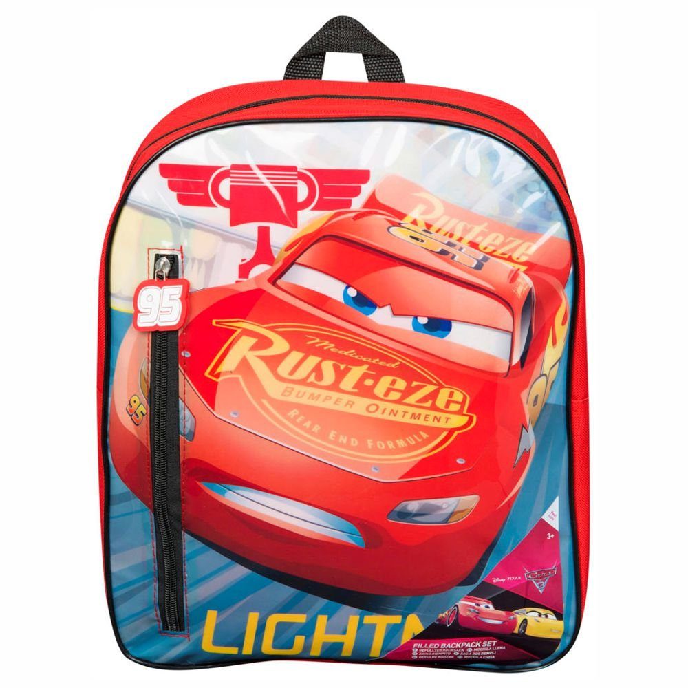 Schul-Zubehör Kinder Cars Gefüllter Rucksack Cars Disney Tasche Disney mit Kinderrucksack