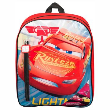 Disney Cars Kinderrucksack Gefüllter Rucksack mit Schul-Zubehör Disney Cars Kinder Tasche