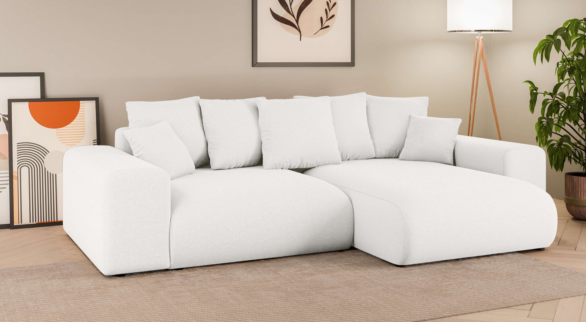 Home affaire Ecksofa LAKESIDE mit Bettfunktion günstig online kaufen