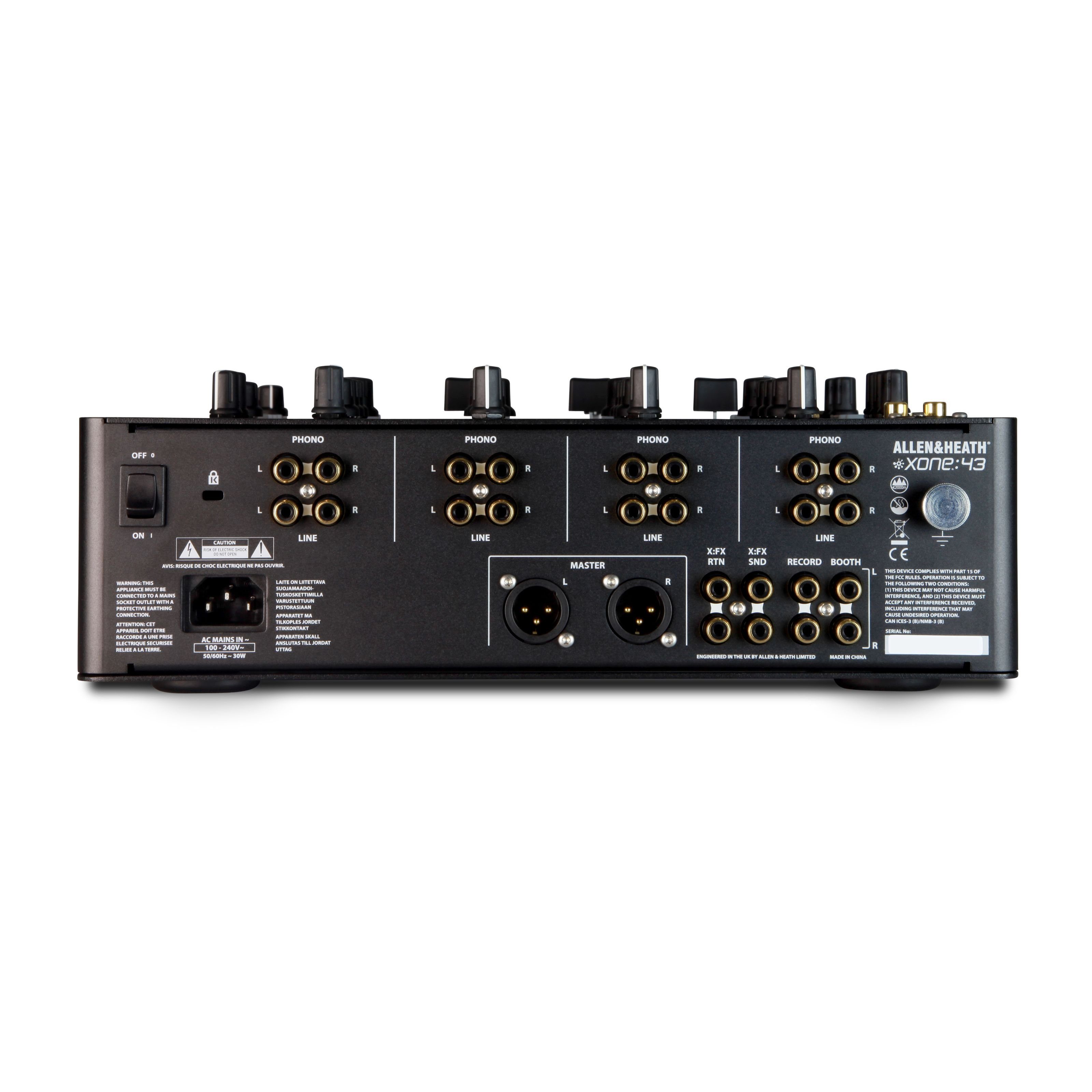 Allen & Heath Mischpult, (XONE:43, DJ-Mixer, DJ-Clubmixer), XONE:43 - DJ Mixer