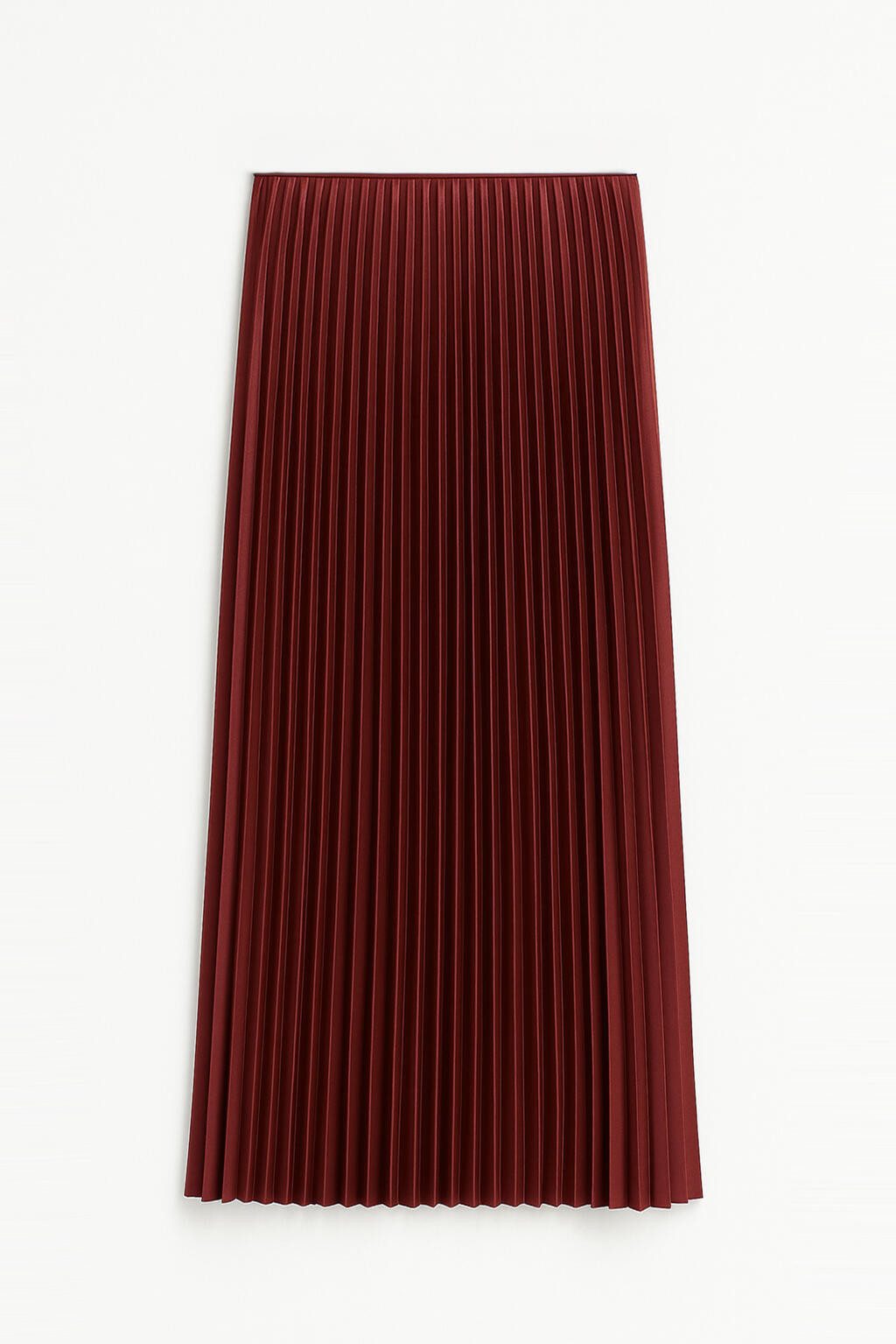 touche prive Zipfelrock Elastisch Taille Maxi Faltenrock Damen, Elegant Pli günstig online kaufen