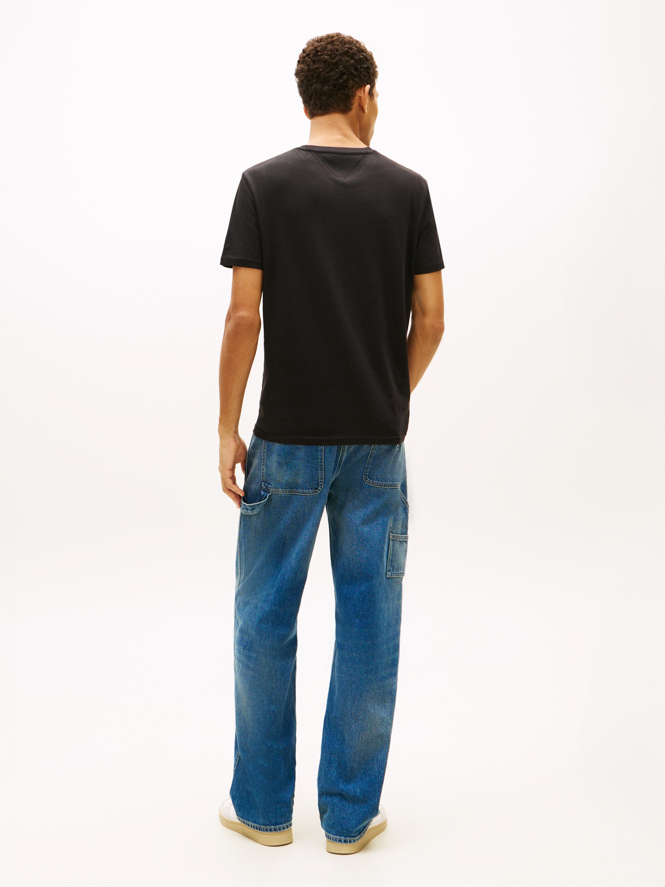 Tommy Jeans T-Shirt TJM EXTRA SLIM 3 PACK (Packung, 3-tlg) Mit Rundhalsausschnitt