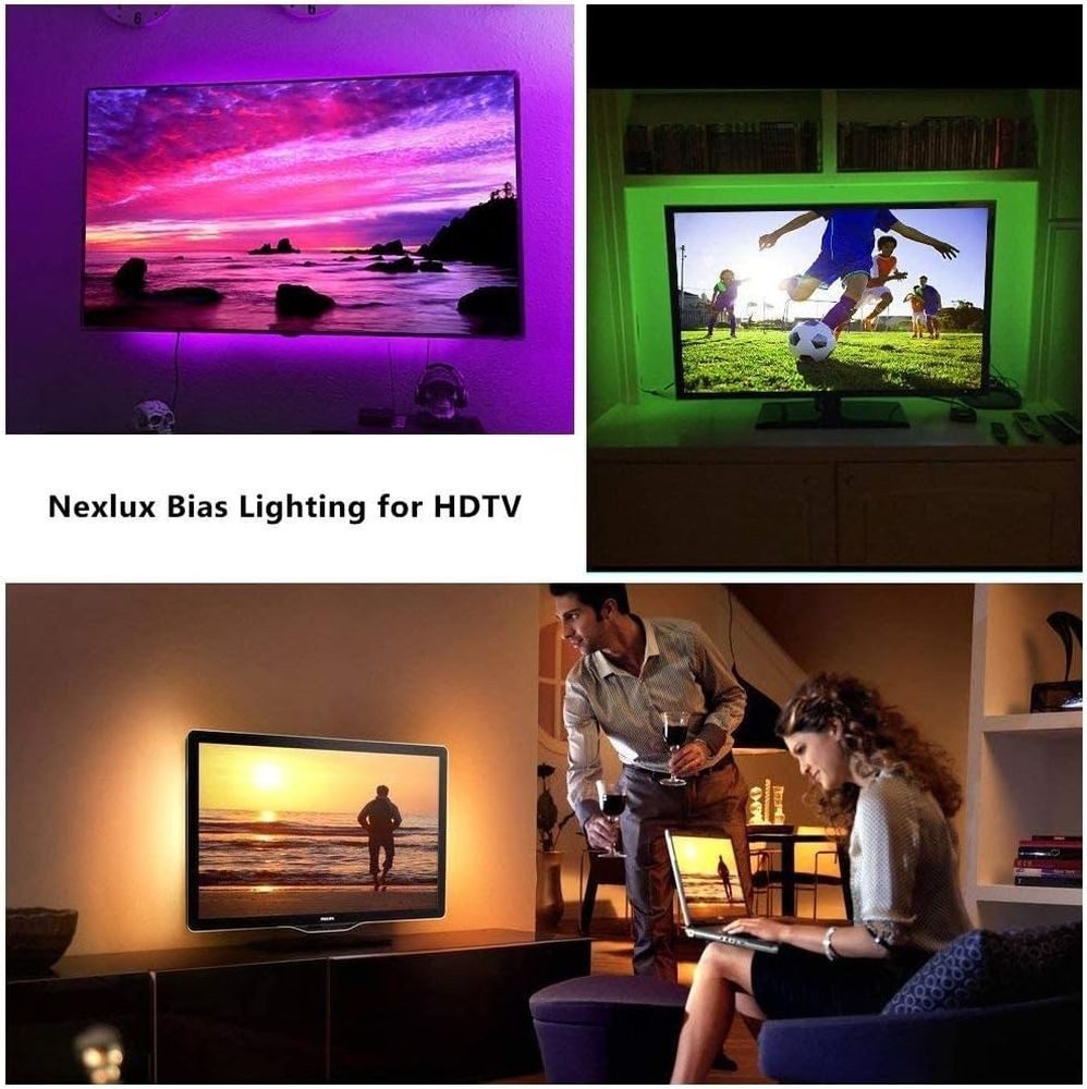 MEGAGOODS LED Streifen RGB 5050 3m günstig online kaufen