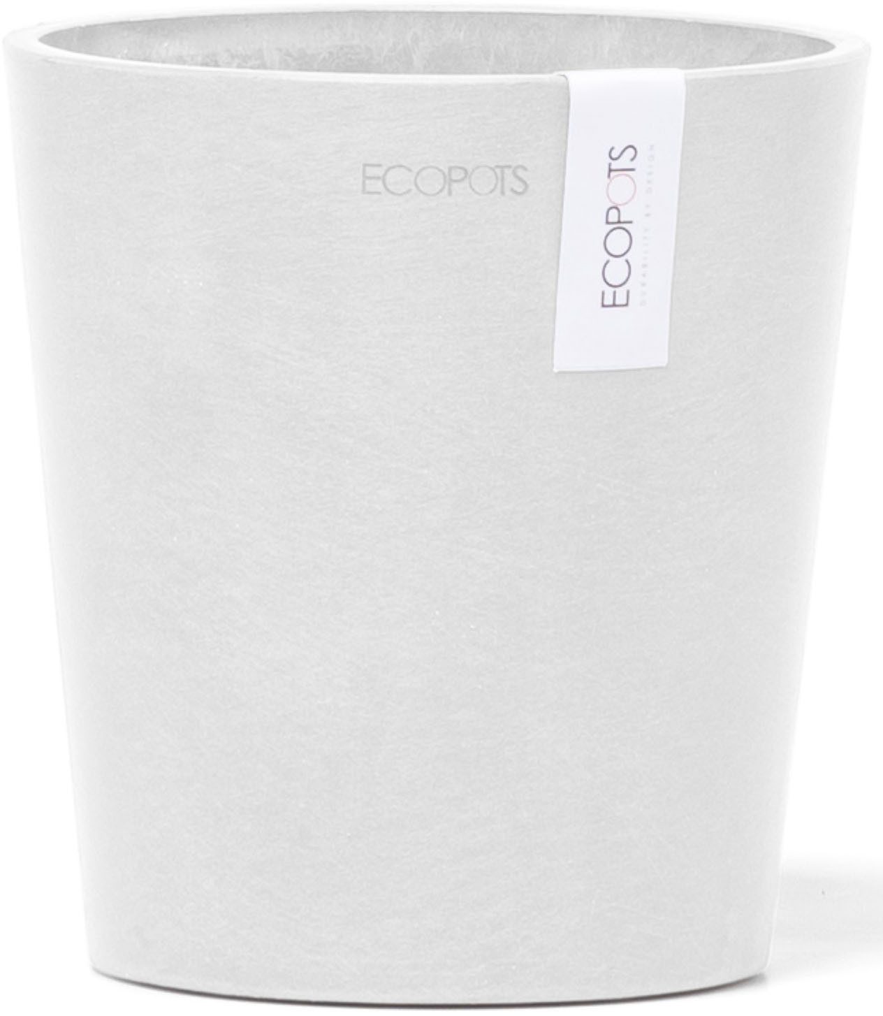 ECOPOTS Blumentopf Morinda Orchidee 14 Weiß, für den Innenbereich günstig online kaufen