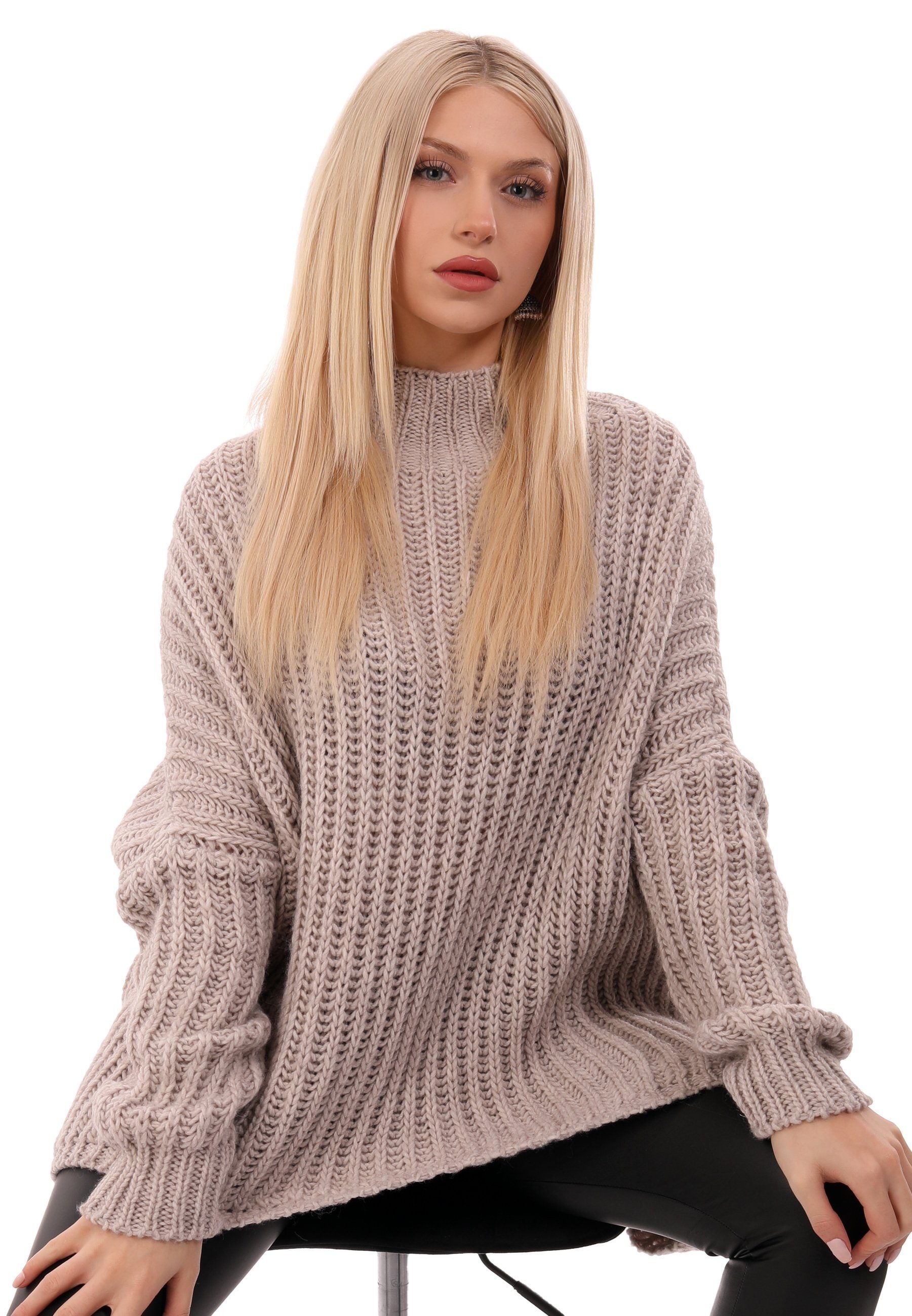 YC Fashion & Style Longpullover Oversized günstig online kaufen