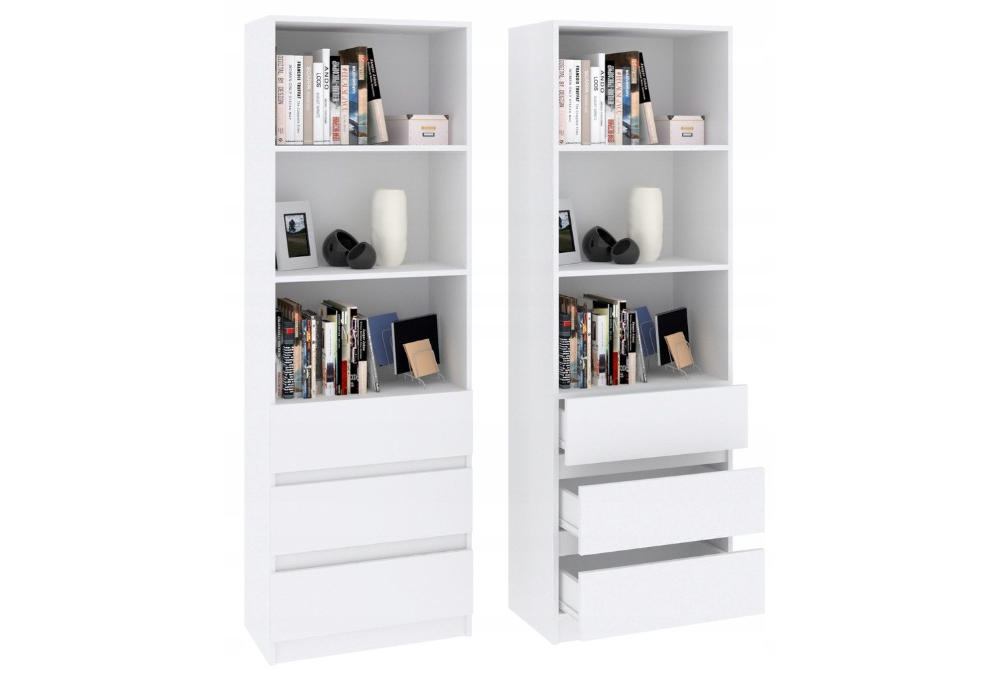 Home Collective Bücherregal mit 3 Schubladen günstig online kaufen