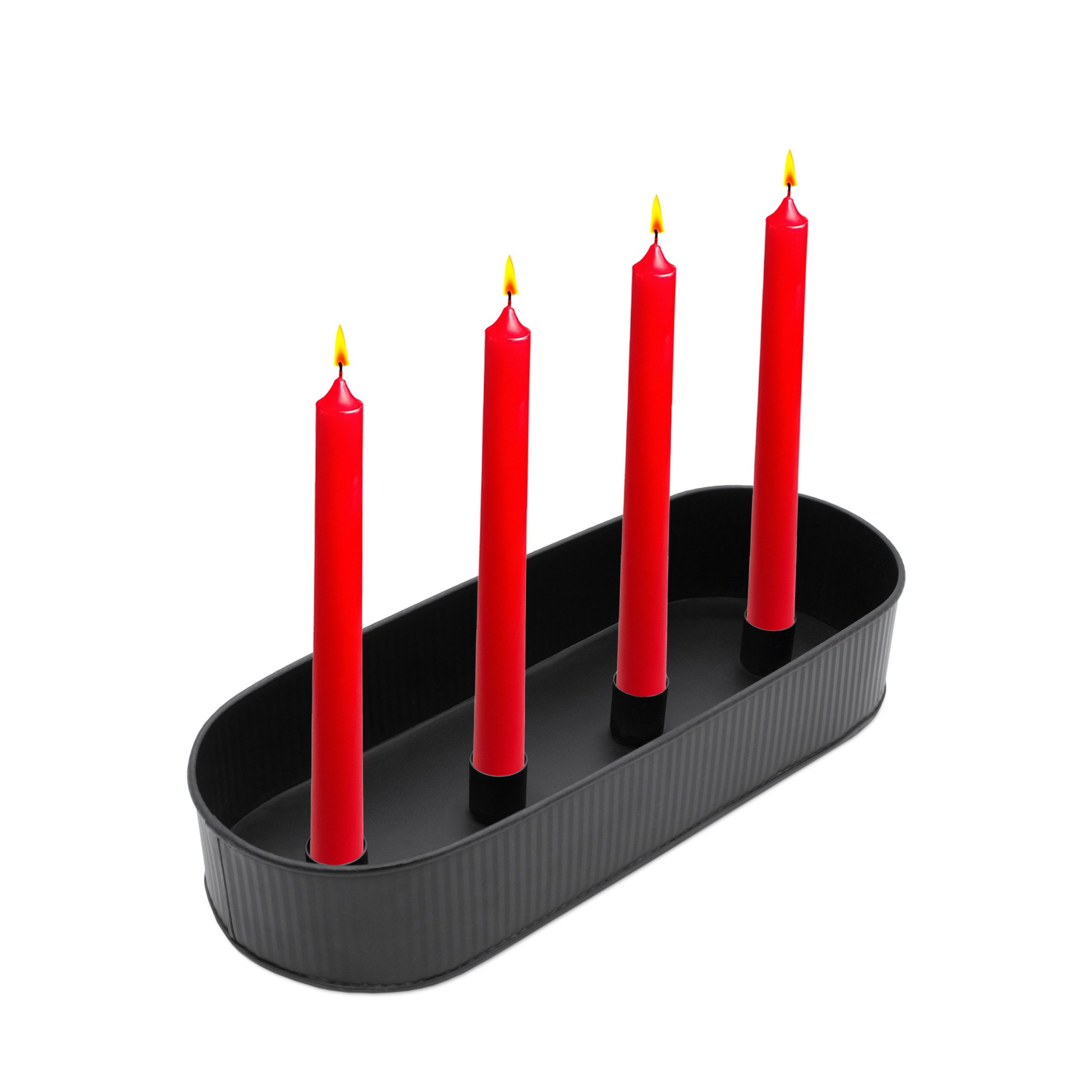 Spetebo Kerzenhalter als Schale aus Metall günstig online kaufen