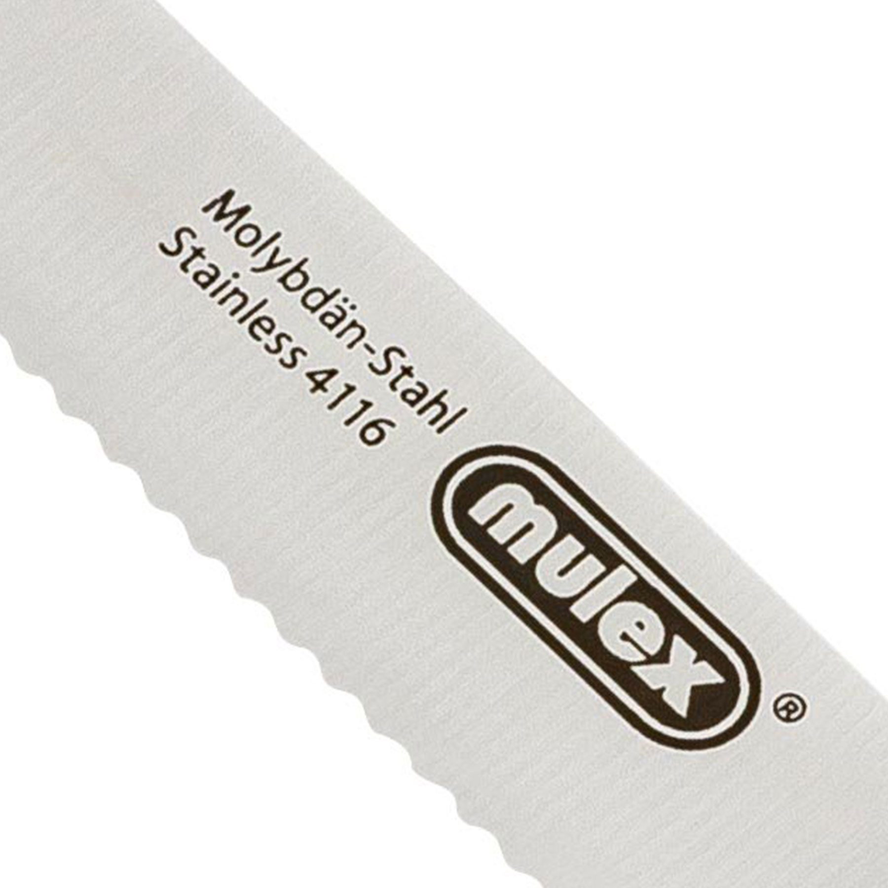 Mulex Bratpfanne TOMALIN 26 cm inklusive 2 Universal Tafelmesser schwarz, Aluguß (Premium Qualität, 3-tlg., Tomalinbeschichtung), inkl. Tafelmesser