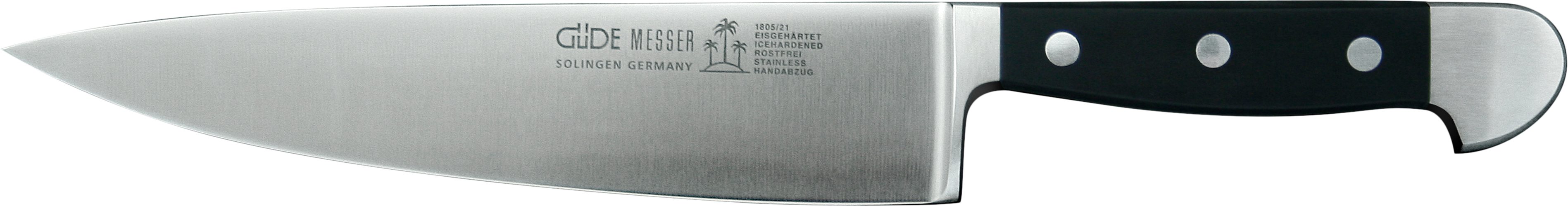 Güde Messer Solingen Kochmesser Güde Alpha Kochmesser 21cm