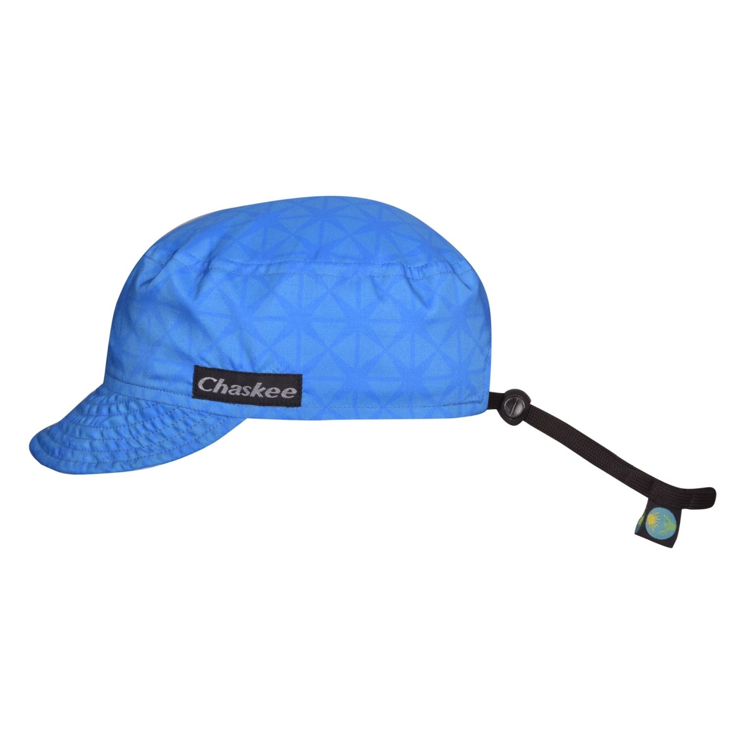 Chaskee Sonnenhut Reversible Cap Trip Star Kinder Wende-Kappe blau / blau gemustert
