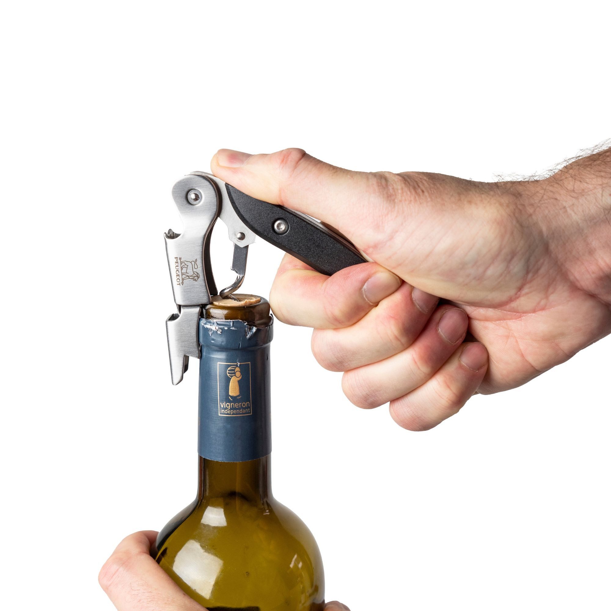 PEUGEOT Korkenzieher Korkenzieher MALBEC ABS Kunststoff Weinöffner Sommelier Kellnermesser – Bild 4 von 5