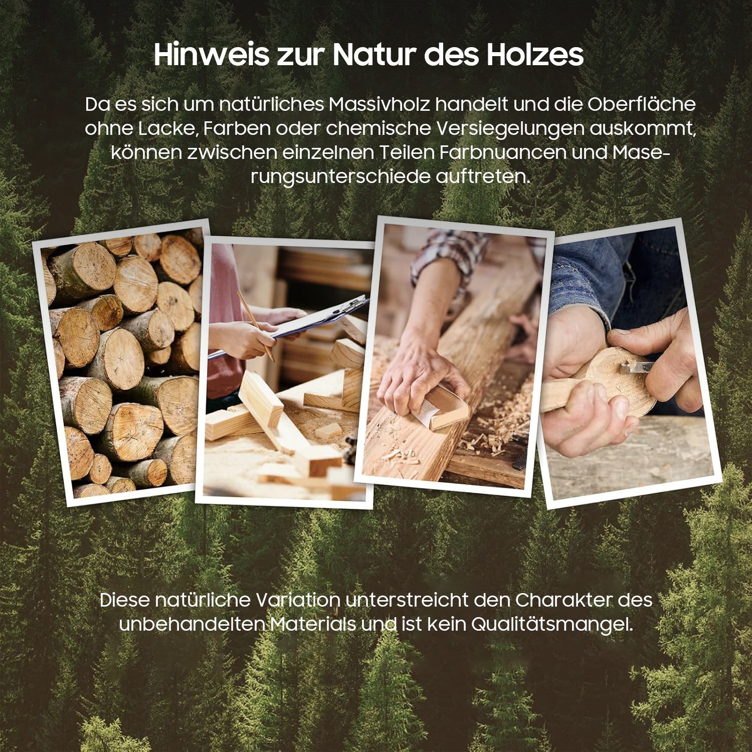 SURFOU Kochbesteck-Set Acacia Holz Küchenhelfer Set, 9 teilig inkl. Aufbewahrungsständer (Set, Pfannenwender, Kochlöffel, Schöpflöffel, Ständer, Löffelablage),  – Bild 2 von 5
