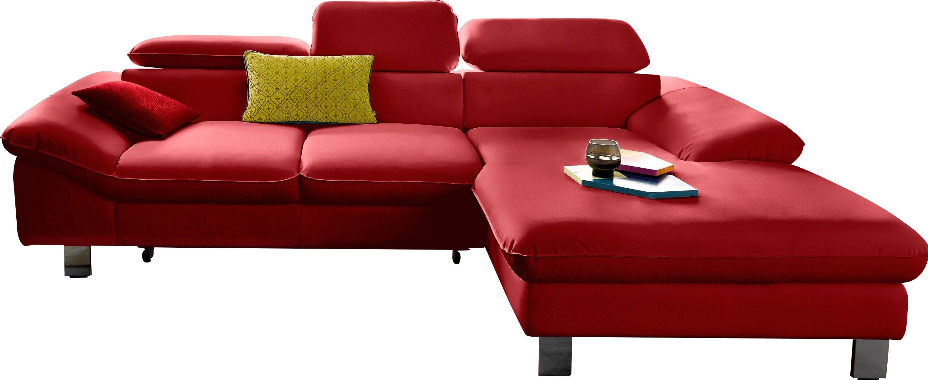 COTTA Ecksofa Driver L-Form, mit Kopfteilverstellung, günstig online kaufen