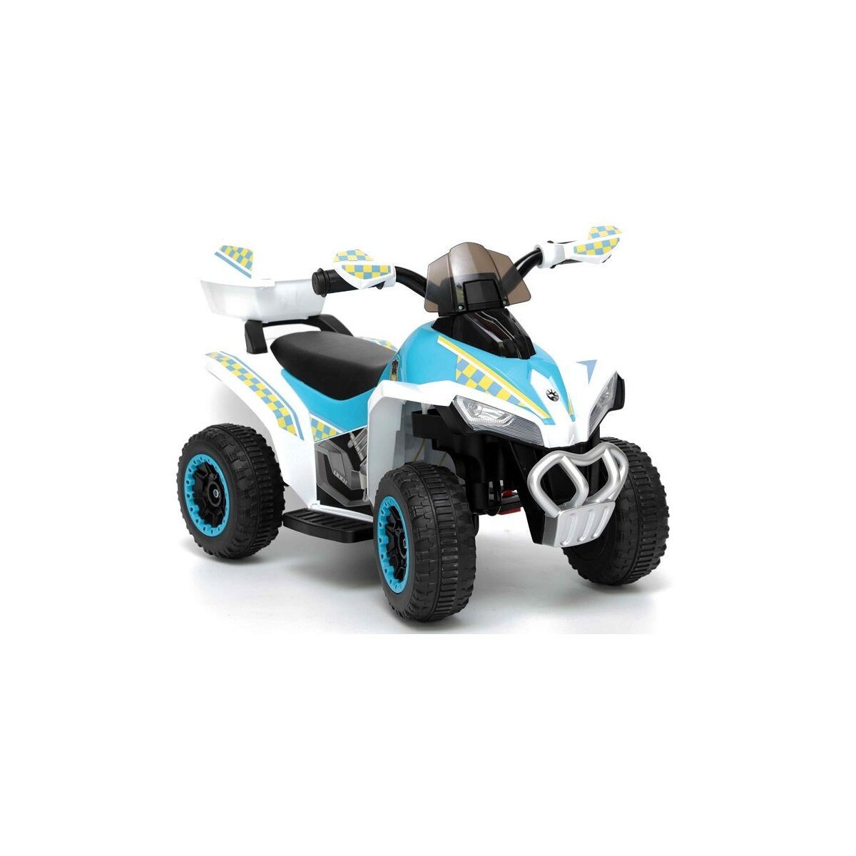 Wisam Elektro-Kinderauto Elektro Quad GTS1188-A Polizei Weiß