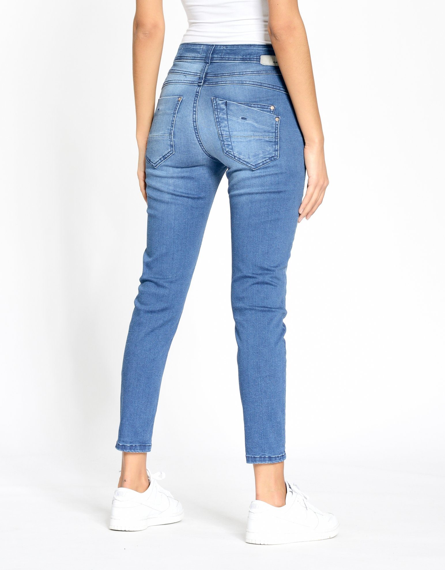 GANG 5-Pocket-Jeans 94AMELIE CROPPED - glam blue günstig online kaufen